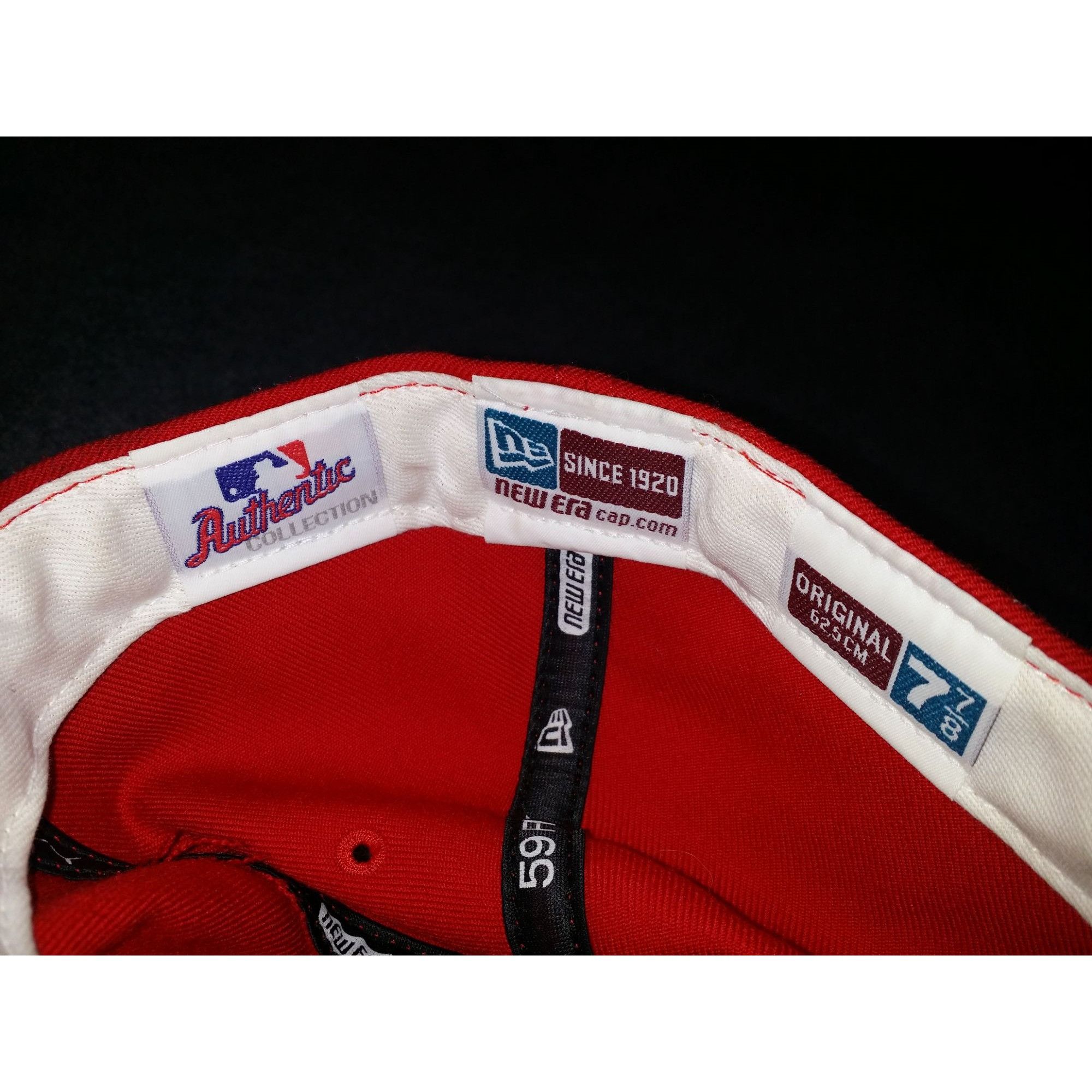 New Era Vintage St. Louis Cardinals Fitted Baseball Hat Sz 7 7/8 New Size ONE SIZE - 7 Thumbnail