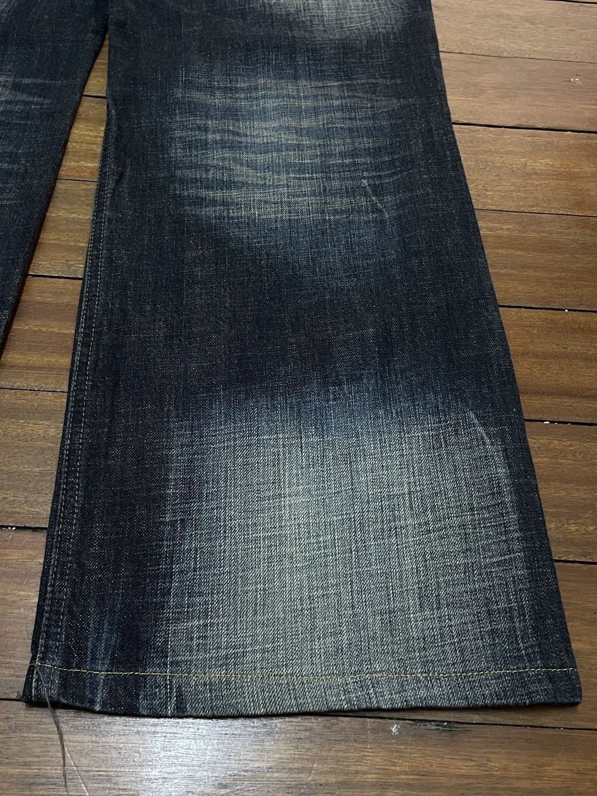 14th Addiction Rare Vintage Japanese Brand Jean De Art Baggy Jeans 1990s Size US 38 / EU 54 - 8 Thumbnail