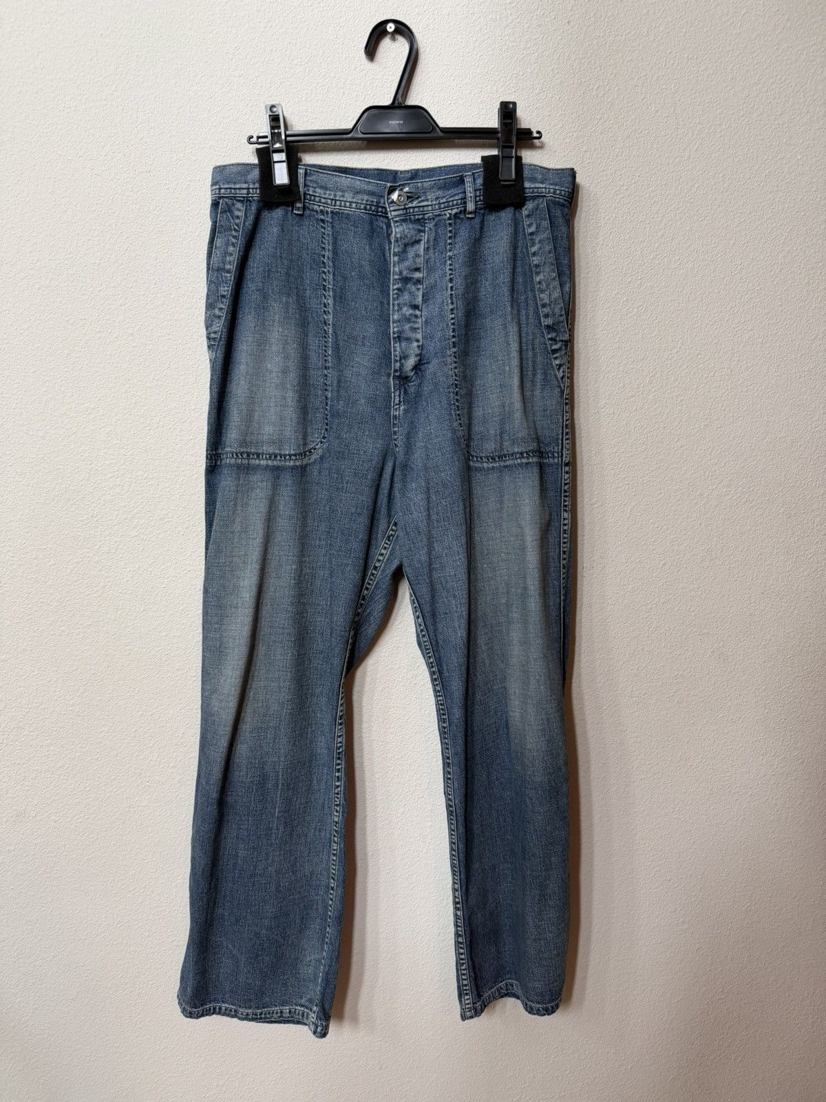 MAATEE & SONS MAATEE&SONS US NAVY DENIM PANTS MT4303-0217A） Size US 32 / EU 48 - 6 Thumbnail