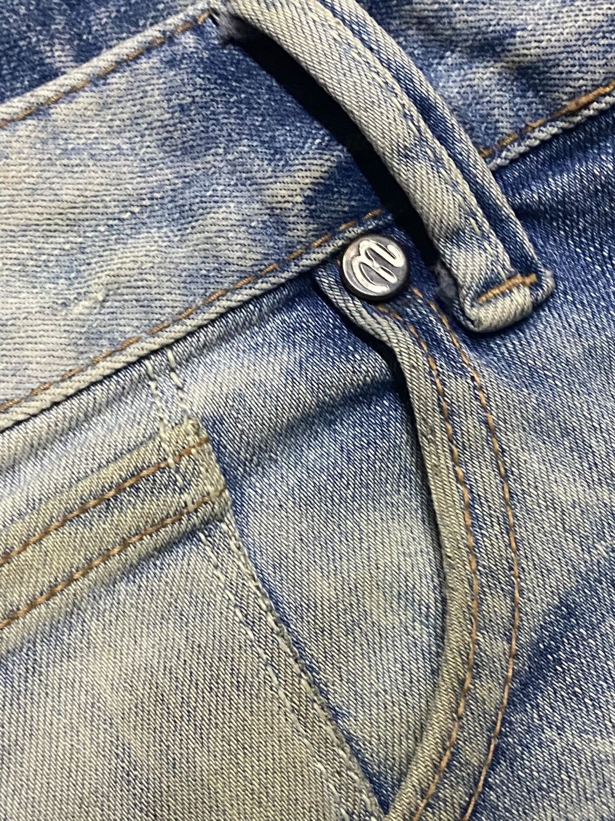 Other Peoples Republic Union Wash&Wash Distressed Denim Fade Jeans Size US 31 - 9 Thumbnail