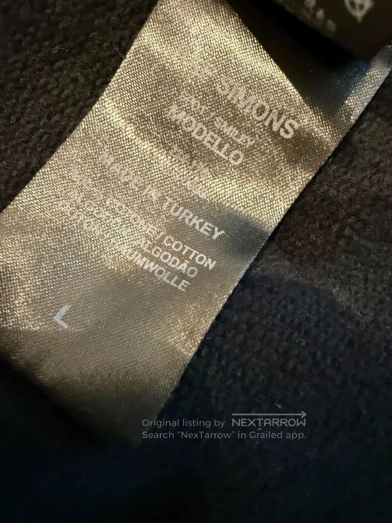 Raf Simons Raf Simons Oversized Hoodie with Smiley Face. Size US L / EU 52-54 / 3 - 6 Thumbnail