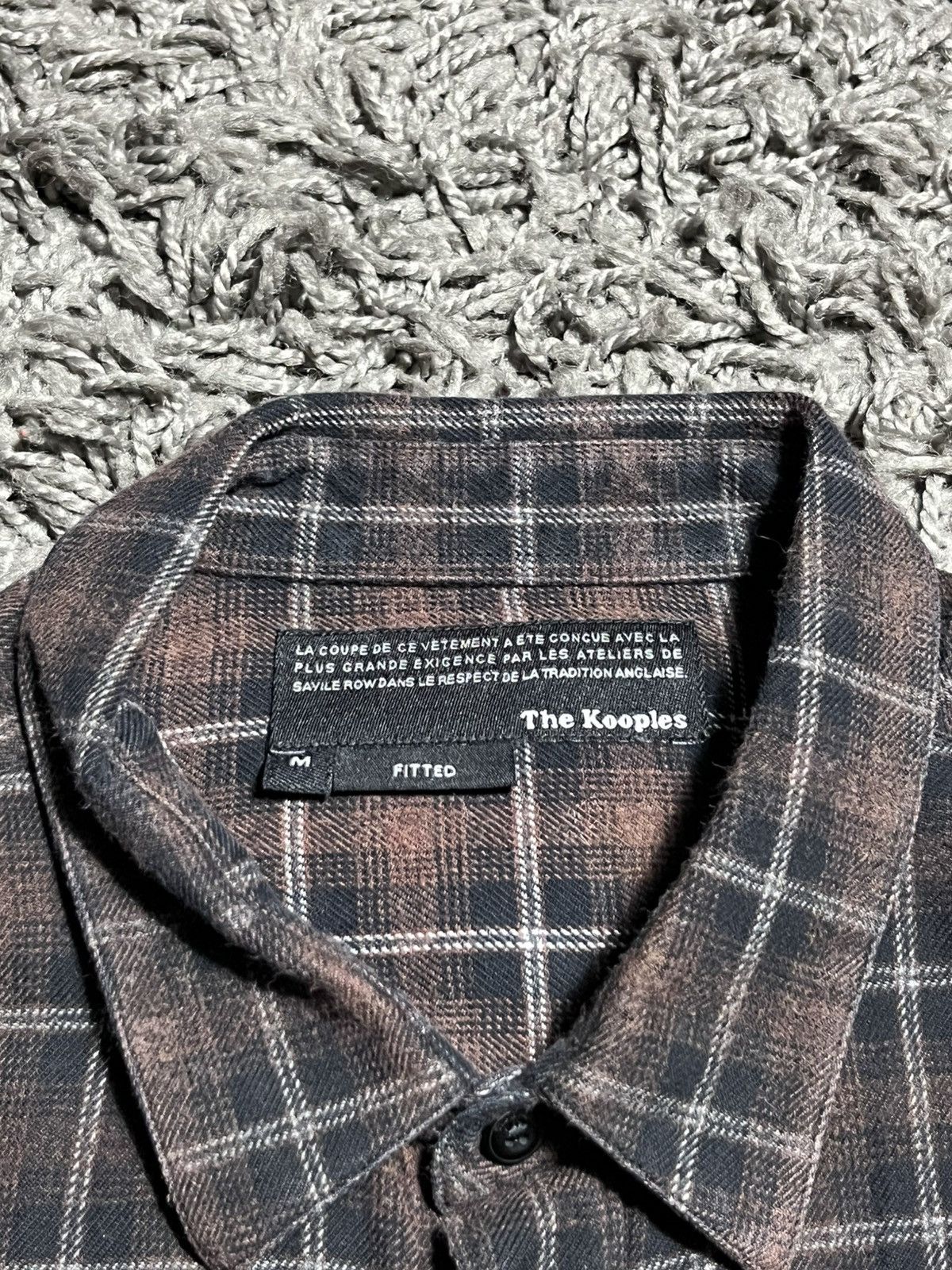 The Kooples THE KOOPLES TACTICAL BROWN SHIRT COTTON Size US M / EU 48-50 / 2 - 3 Thumbnail