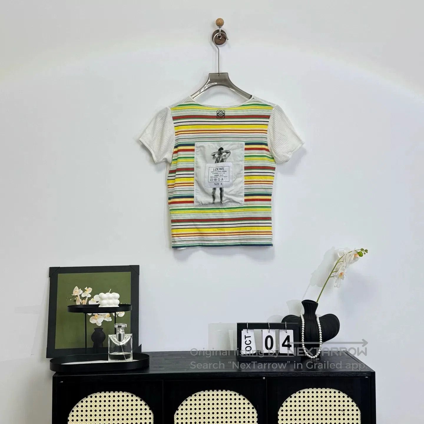 Loewe Loewe Embroidered Logo Short Sleeve Top. Size S / US 4 / IT 40 - 2 Thumbnail