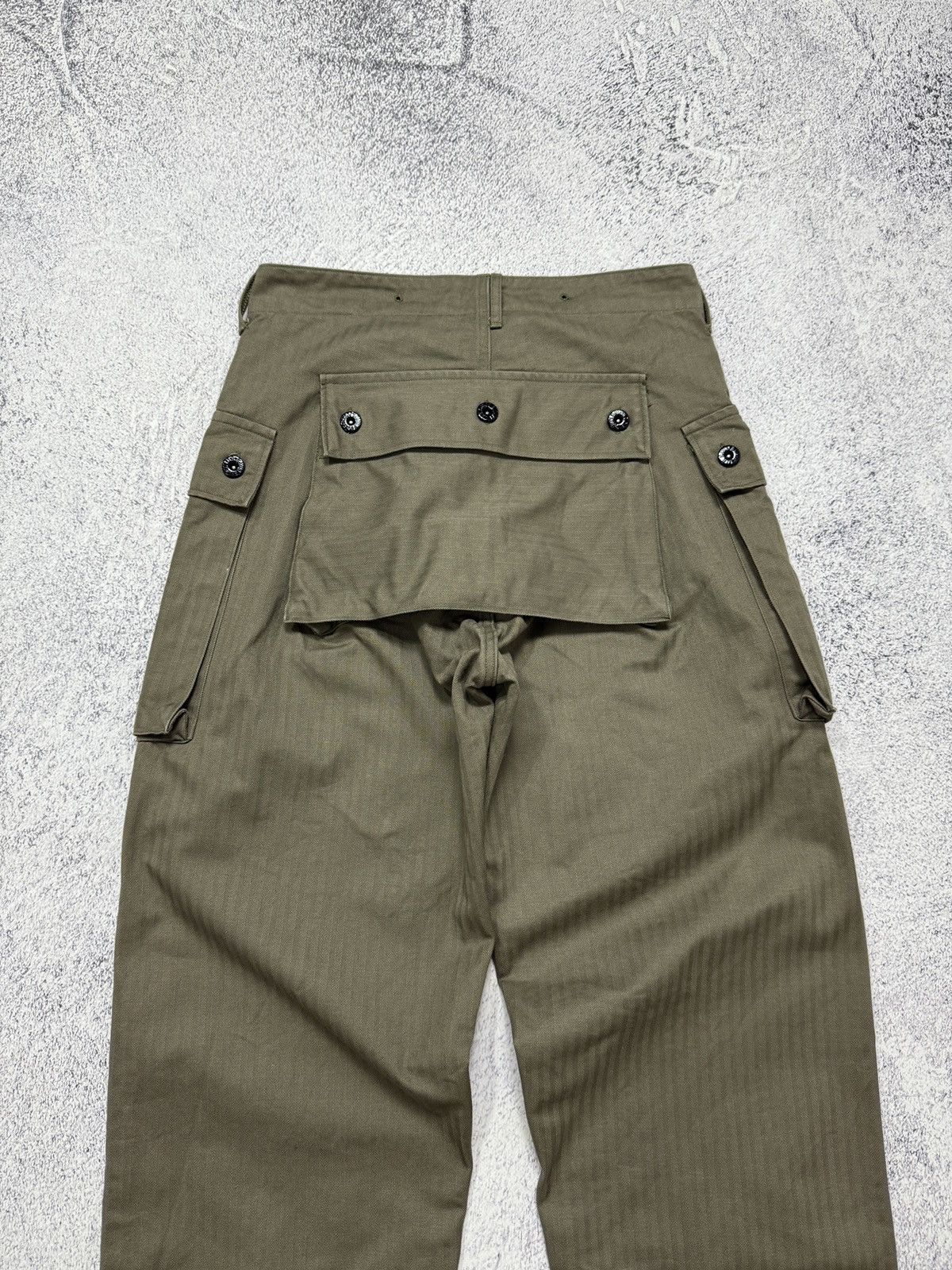 TCB Jeans 🇯🇵 TCB Jeans Japanese Military Cargo Pants Size US 32 / EU 48 - 13 Thumbnail
