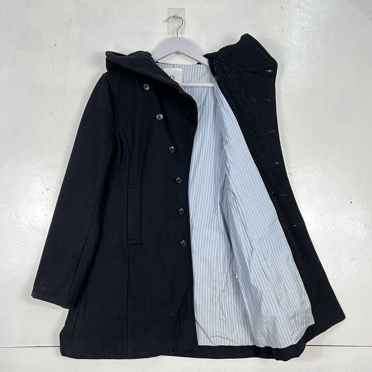 Issey Miyake 🔥 IS SUNAO KUWAHARA WOOL HOODIES COAT JACKET Size US M / EU 48-50 / 2 - 9 Thumbnail