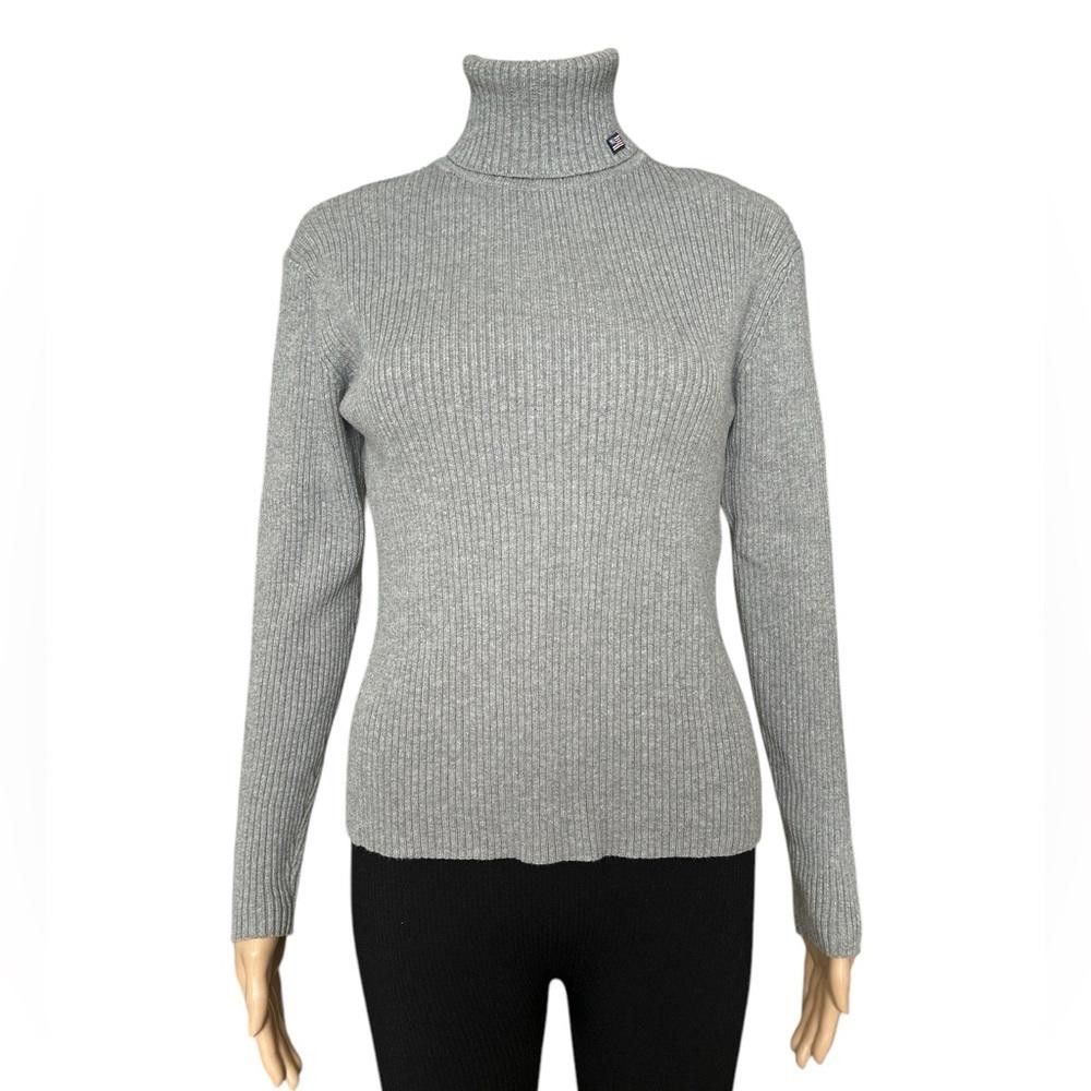 Polo Ralph Lauren Polo Jeans Co. Ralph Lauren Grey Turtleneck Sweater Size S / US 4 / IT 40 - 1 Thumbnail