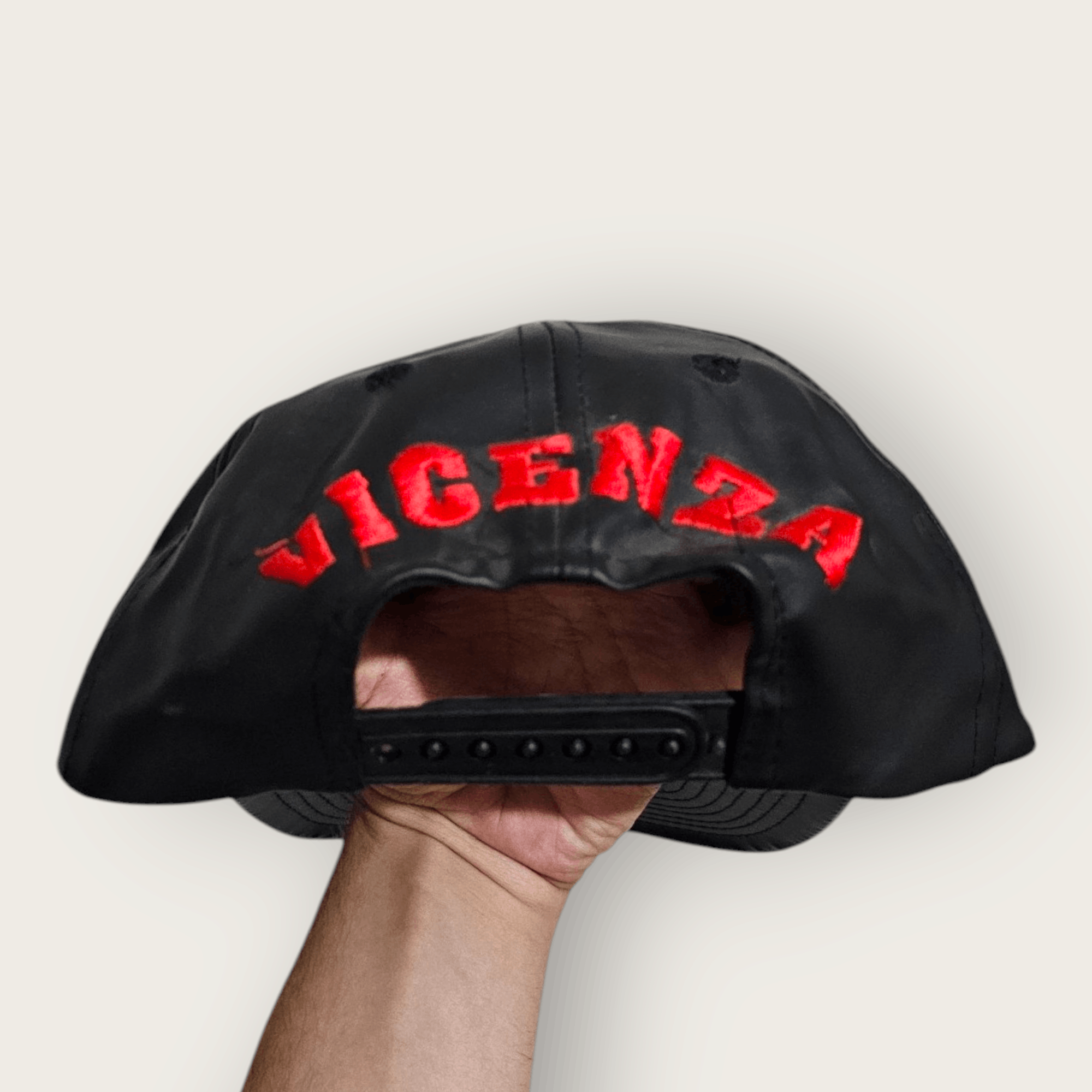 Other Vicenza Calcio Vintage Leather Hat Size ONE SIZE - 3 Thumbnail