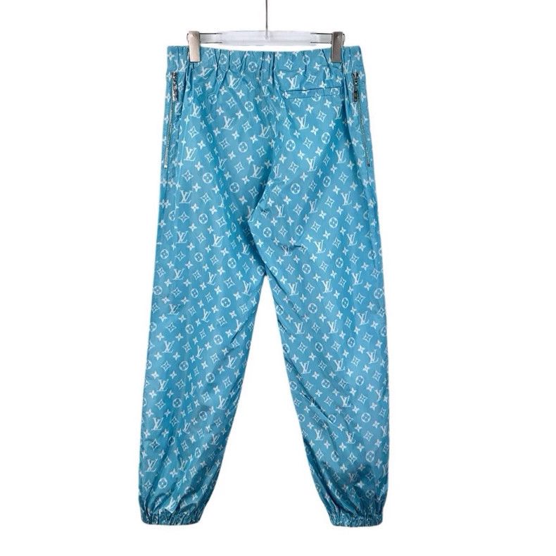 Louis Vuitton Louis Vuitton Blue logo presbyopic full print corset casua Size US 38 / EU 54 - 2 Thumbnail