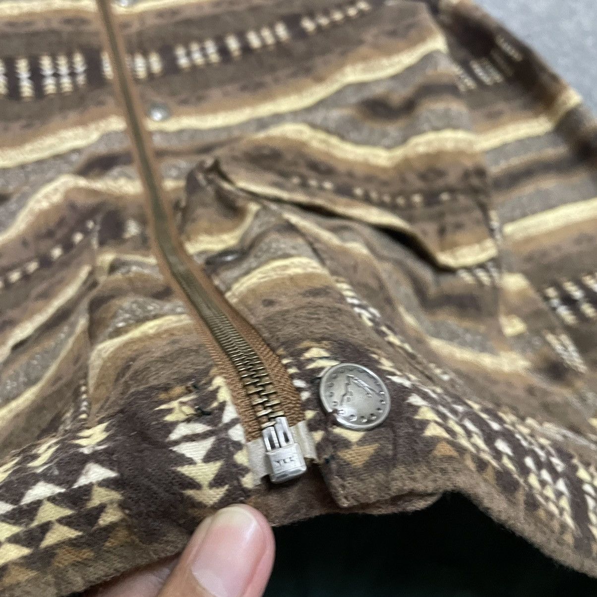 If Six Was Nine × Japanese Brand Nicole Grand Park Aztec Navajo Motive Reversible Parka Size US S / EU 44-46 / 1 - 3 Thumbnail