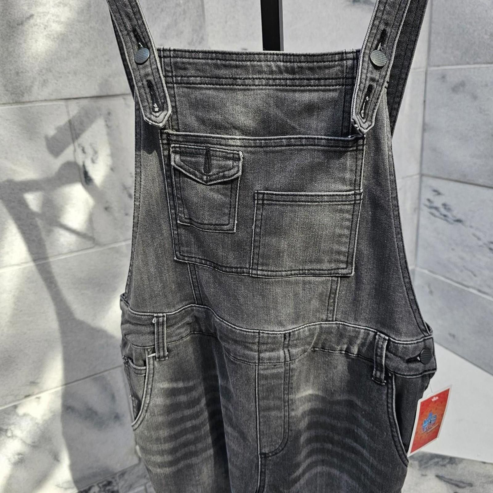 Free People Free People Women's Black Dungarees Overalls Size 30" / US 8 / IT 44 - 3 Thumbnail