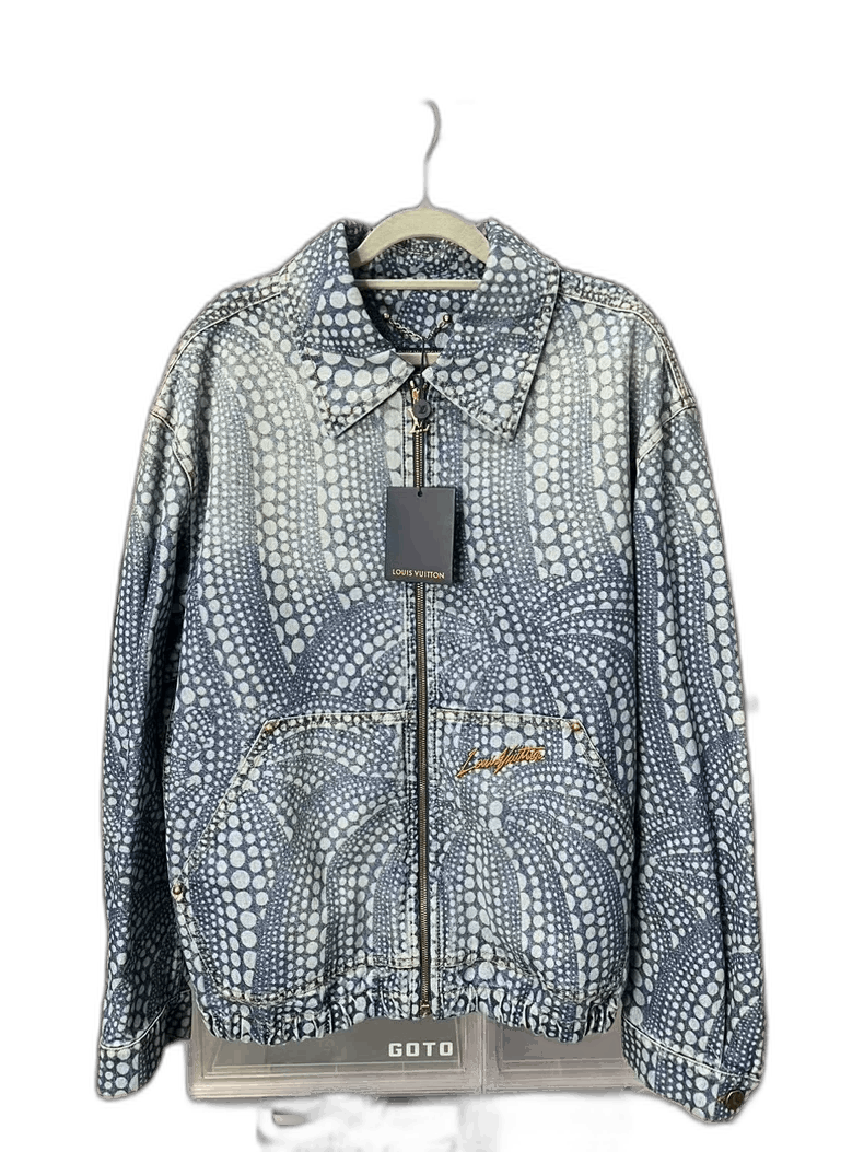 Louis Vuitton louis vuitton x yayoi kusama denim jacket-dmc