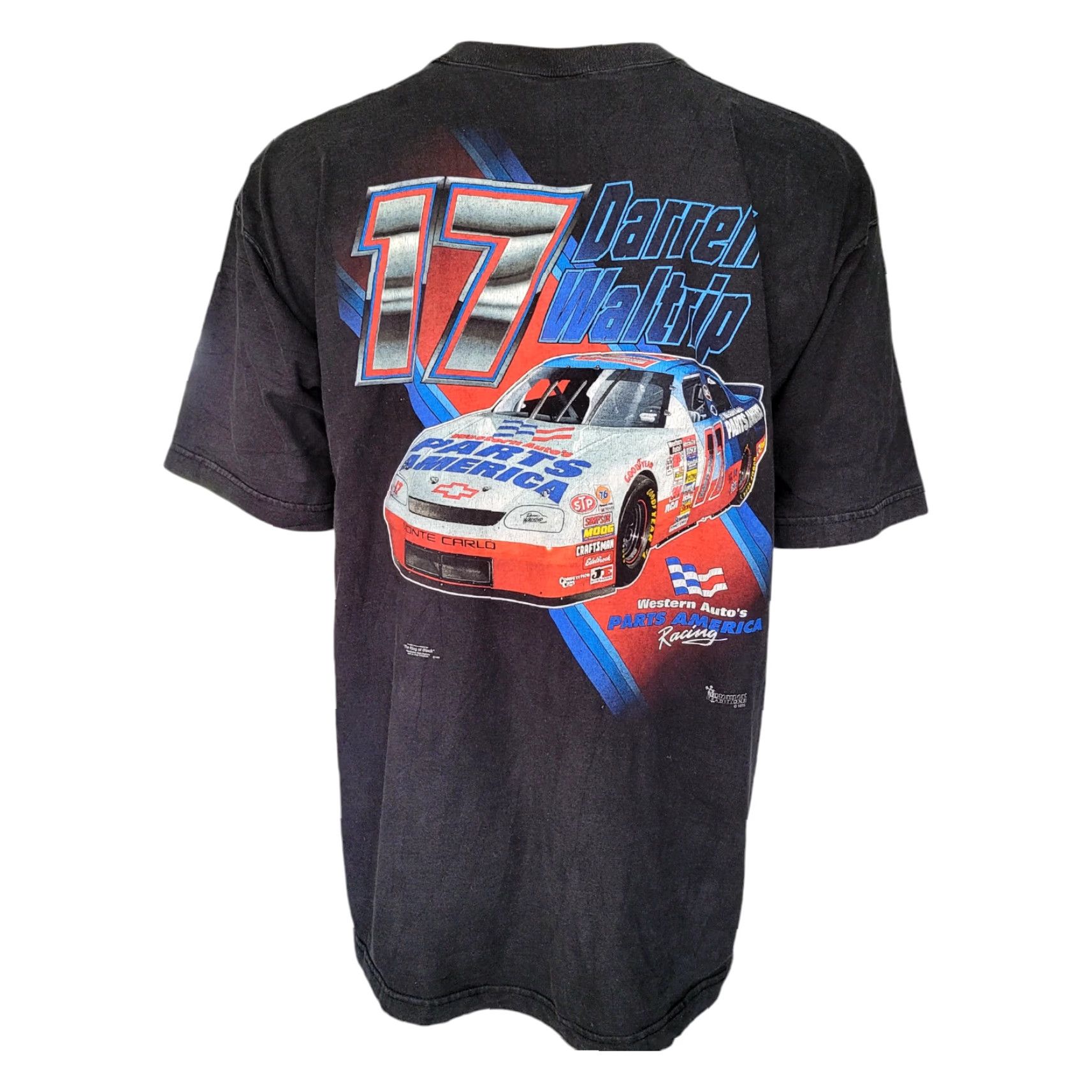 Fruit Of The Loom Darryl Waltrip NASCAR T-Shirt XXL Vintage Fruit of the Loom Racing Tee Size US XXL / EU 58 / 5 - 4 Thumbnail