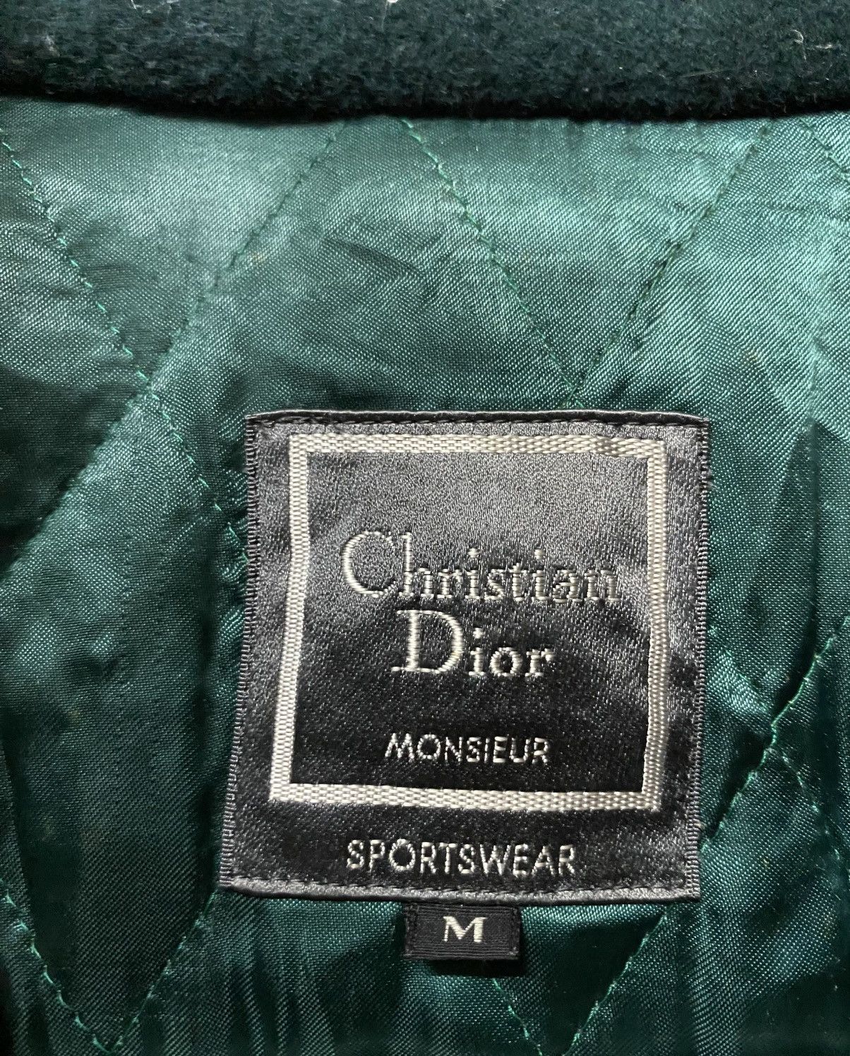 Christian Dior Monsieur Christian Dior Monsieur Double Collar wool perfecto jacket Size US M / EU 48-50 / 2 - 6 Thumbnail