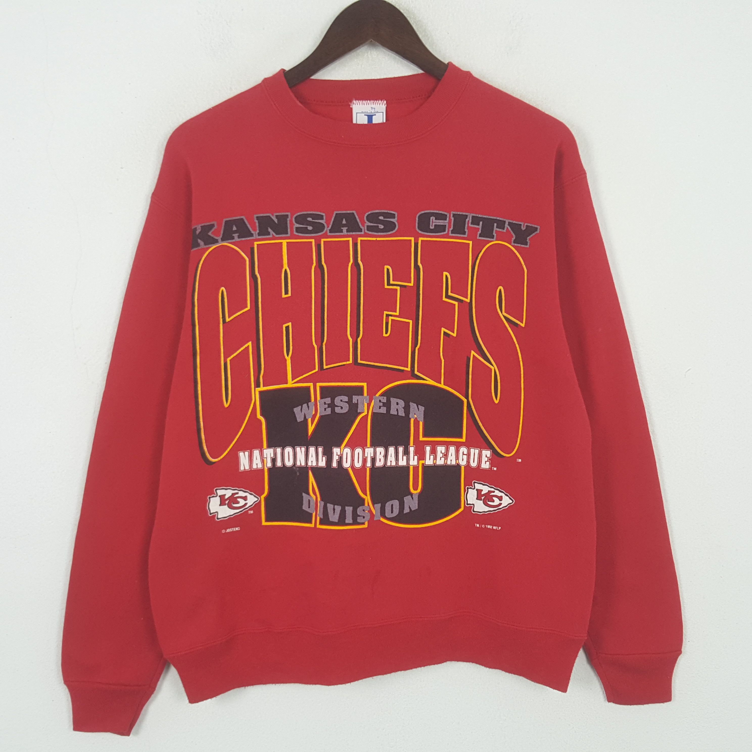 NFL Vintage Kansas City NFL Chiefs Sweatshirt Size US M / EU 48-50 / 2 - 1 Thumbnail