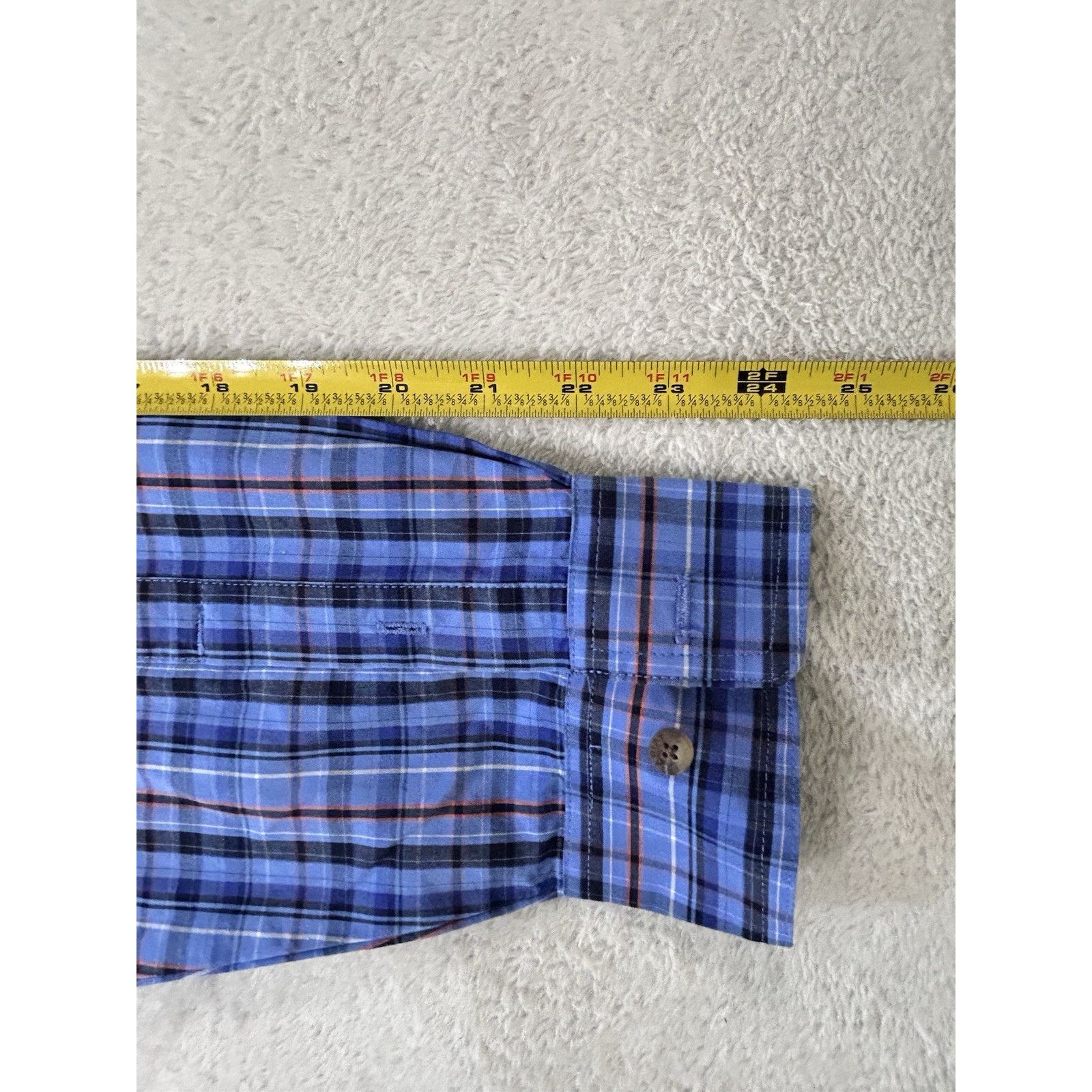 Ariat ariat pro series button down shirt mens L Blue Plaid Size US L / EU 52-54 / 3 - 10 Thumbnail