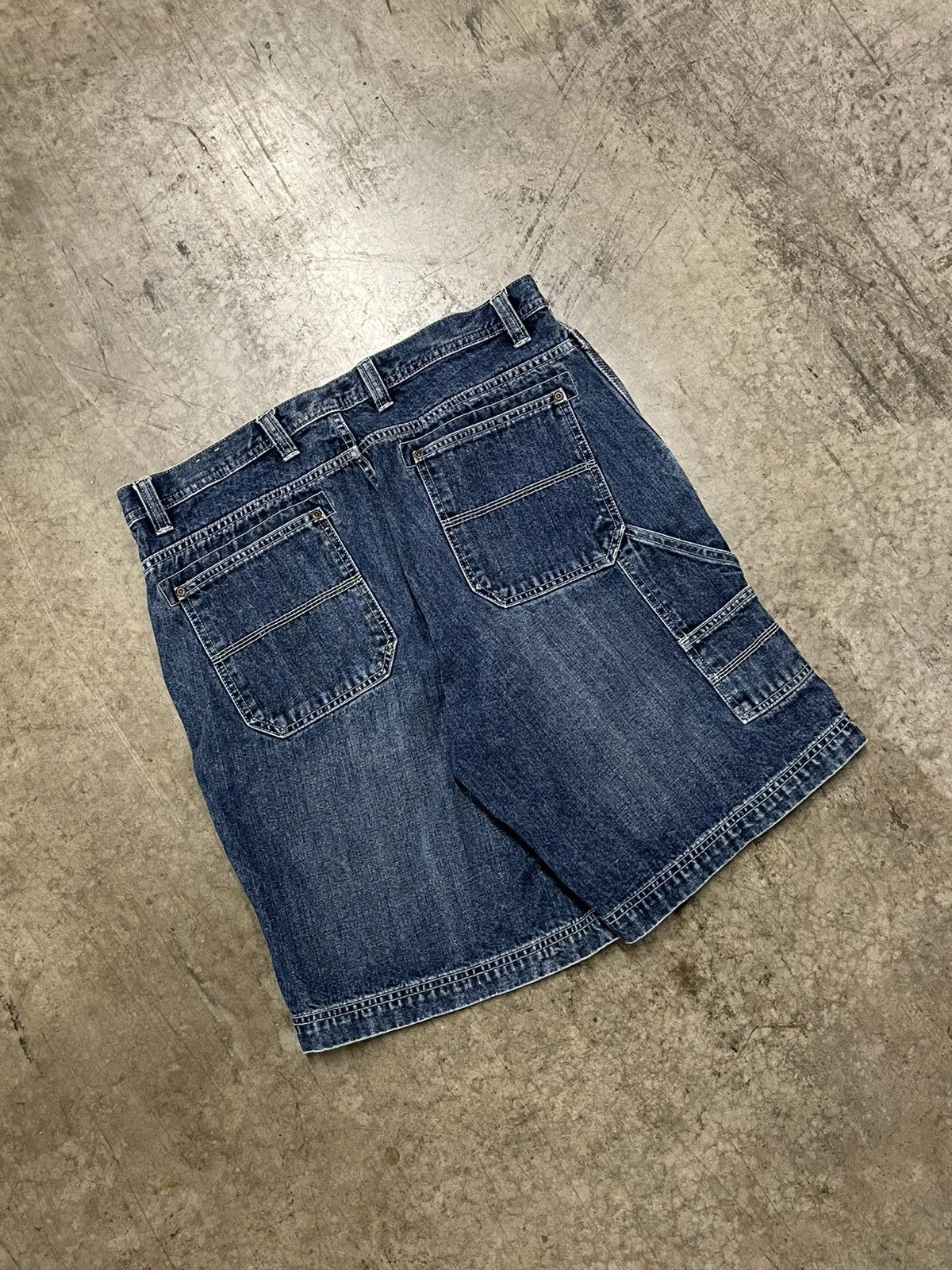 Vintage Jorts baggy fit y2k style carpenter cargos skater streetwear Size US 36 / EU 52 - 5 Thumbnail