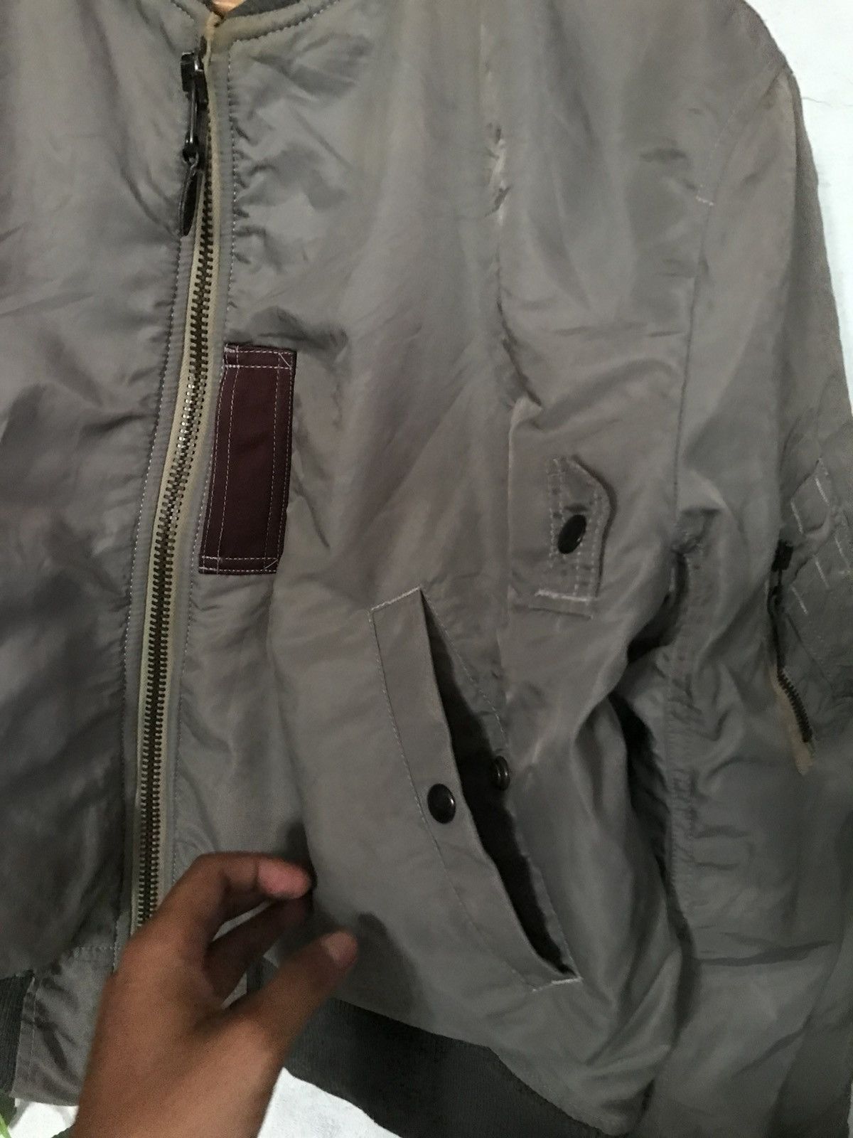 Buzz Rickson's × Vintage Vintage 90s MA-1 Like Jacket Size US M / EU 48-50 / 2 - 7 Thumbnail