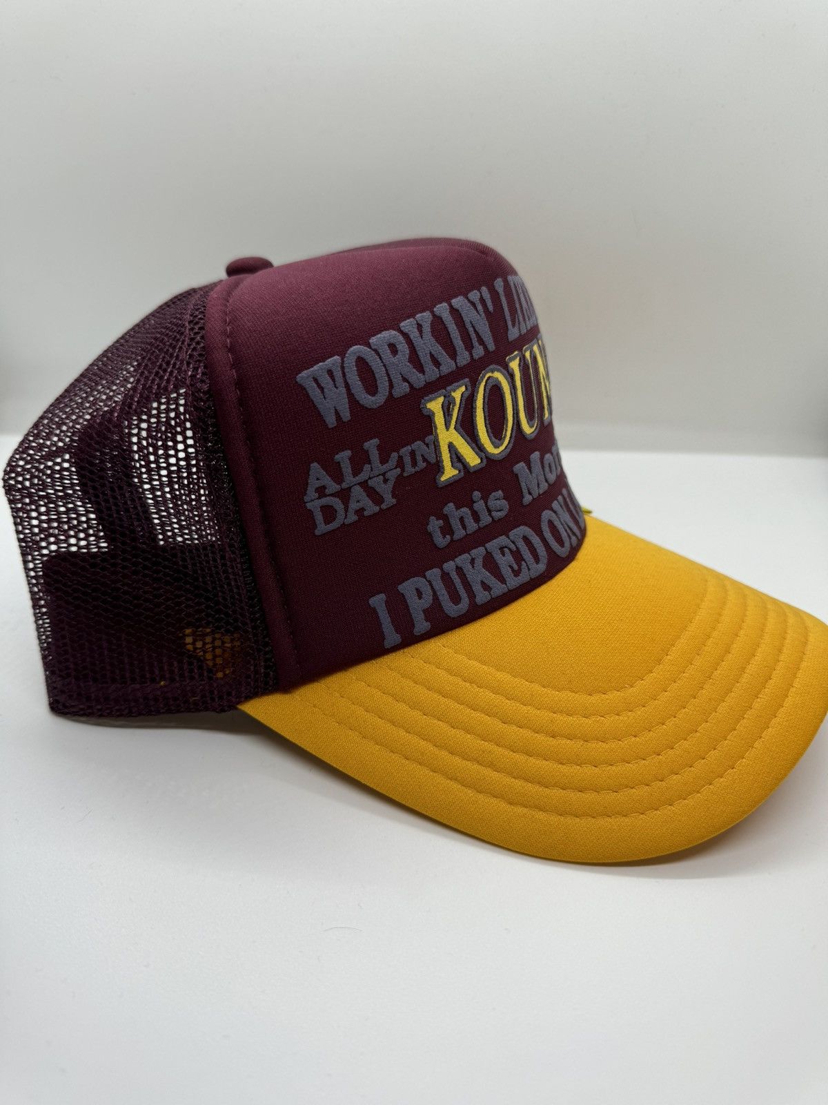Kapital × Kapital Kountry Kapital “Workin’ Like A Dog” Kountry Trucker Hat Size ONE SIZE - 2 Thumbnail