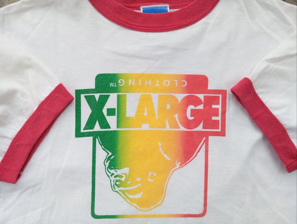 Xlarge XLARGE 🦍 Vintage 2000s Ringer Tshirt streetwear 🔥 Size US S / EU 44-46 / 1 - 1 Thumbnail