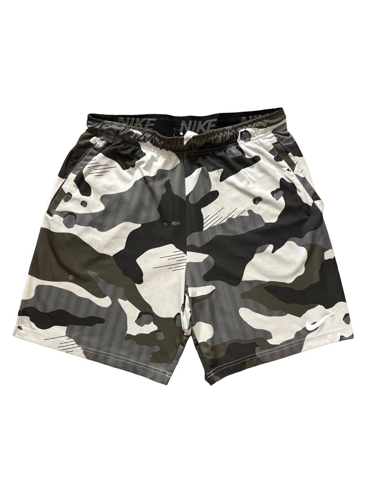 Nike Nike Dri-Fit Light Bone Camo Training Shorts US L Size US 32 / EU 48 - 1 Thumbnail