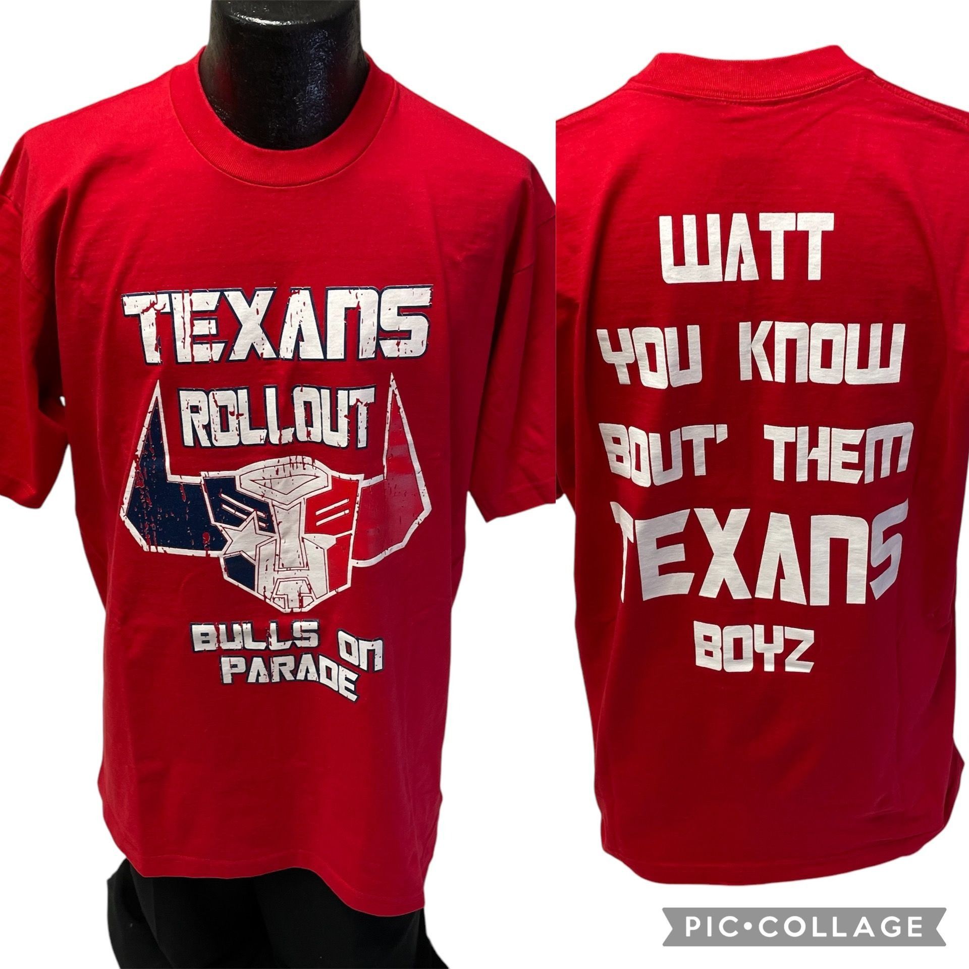 Other ROLLOUT Bulls Parade NFL WATT U Know Bout Those Texans Boyz Size US XL / EU 56 / 4 - 1 Thumbnail