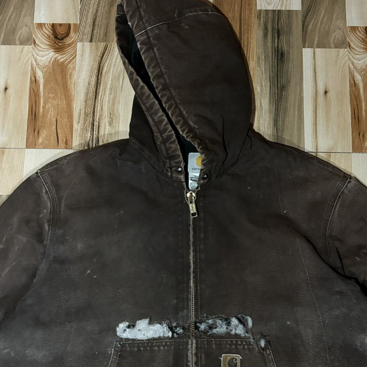 Carhartt × Streetwear × Vintage Vintage 00s Carhartt Active Hooded 