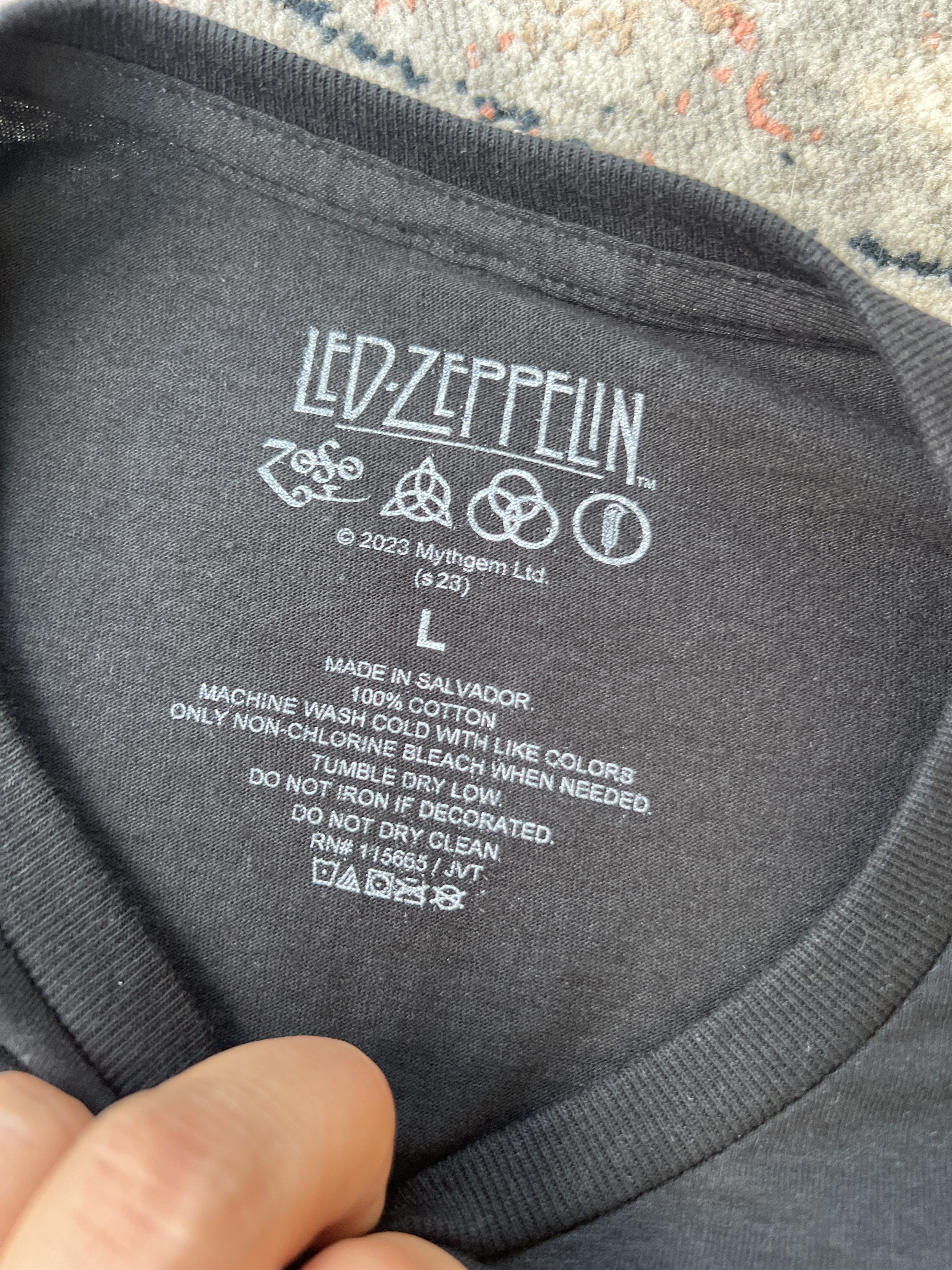 Band Tees Led Zeppelin Tee Size US L / EU 52-54 / 3 - 2 Thumbnail