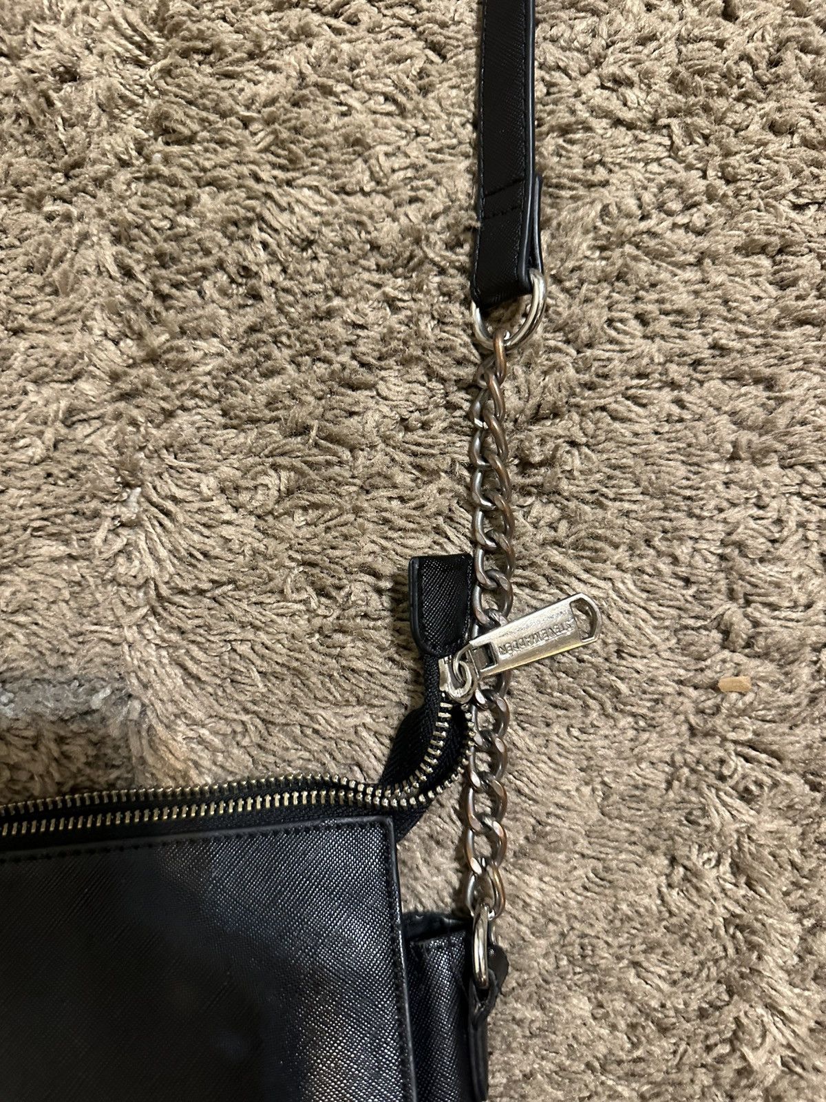 Steve Madden × Vintage Vintage Steve Madden “triple black” Crossbody bag 00s Size ONE SIZE - 3 Thumbnail