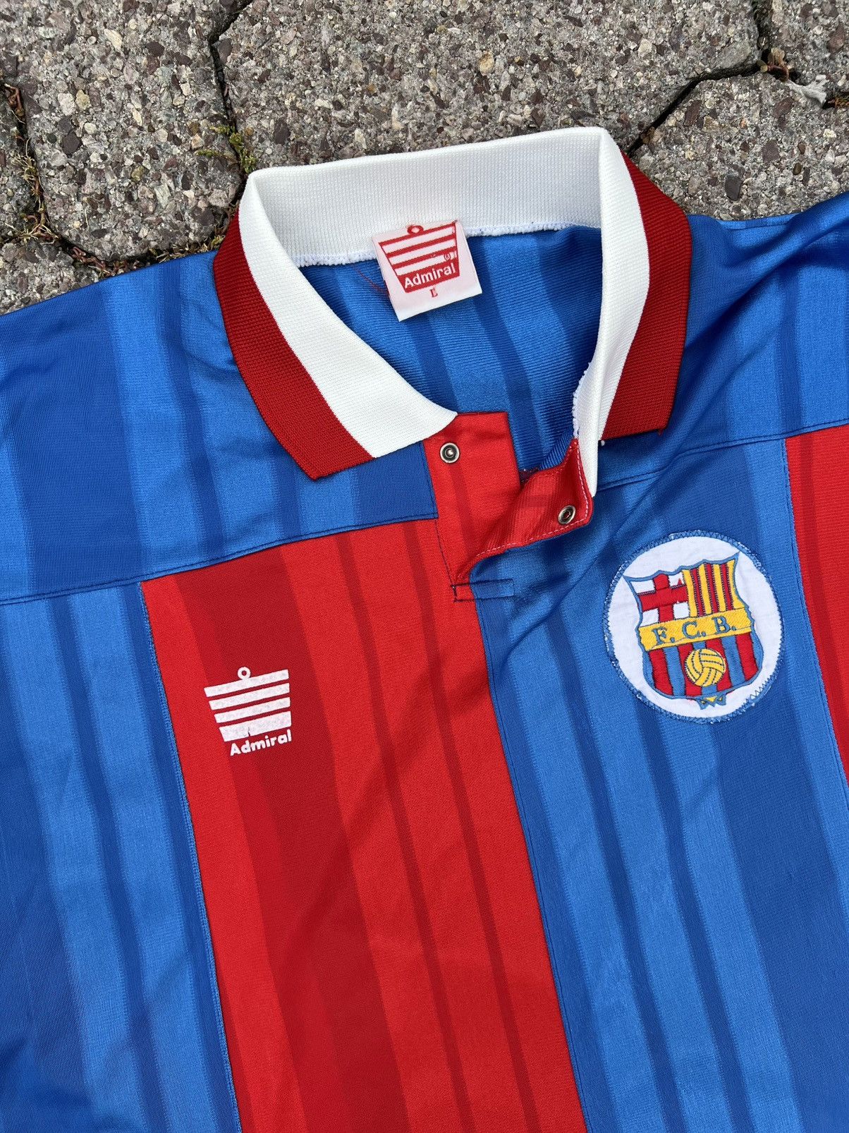 Adidas × Nike Admiral Barcelona jersey Size US L / EU 52-54 / 3 - 5 Thumbnail