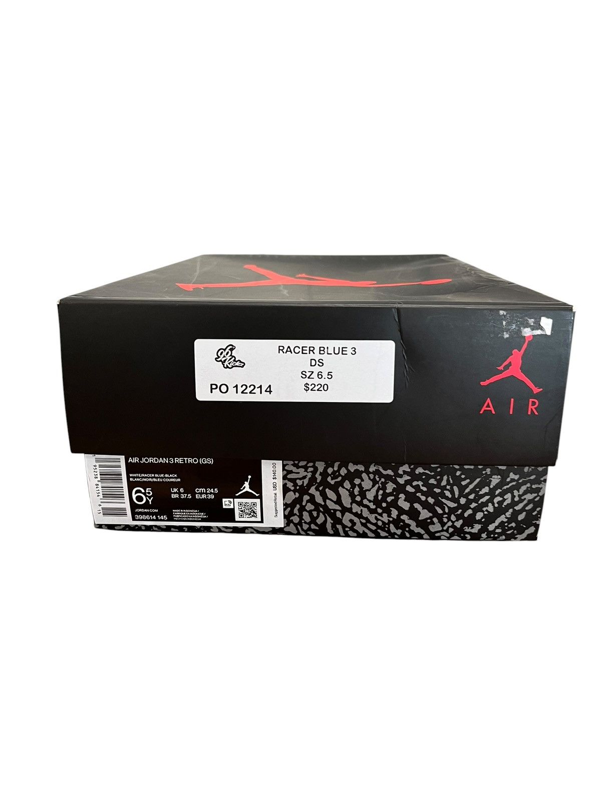 Jordan Brand Jordan 3 Retro Racer Blue Size US 6.5 / EU 39-40 - 8 Thumbnail