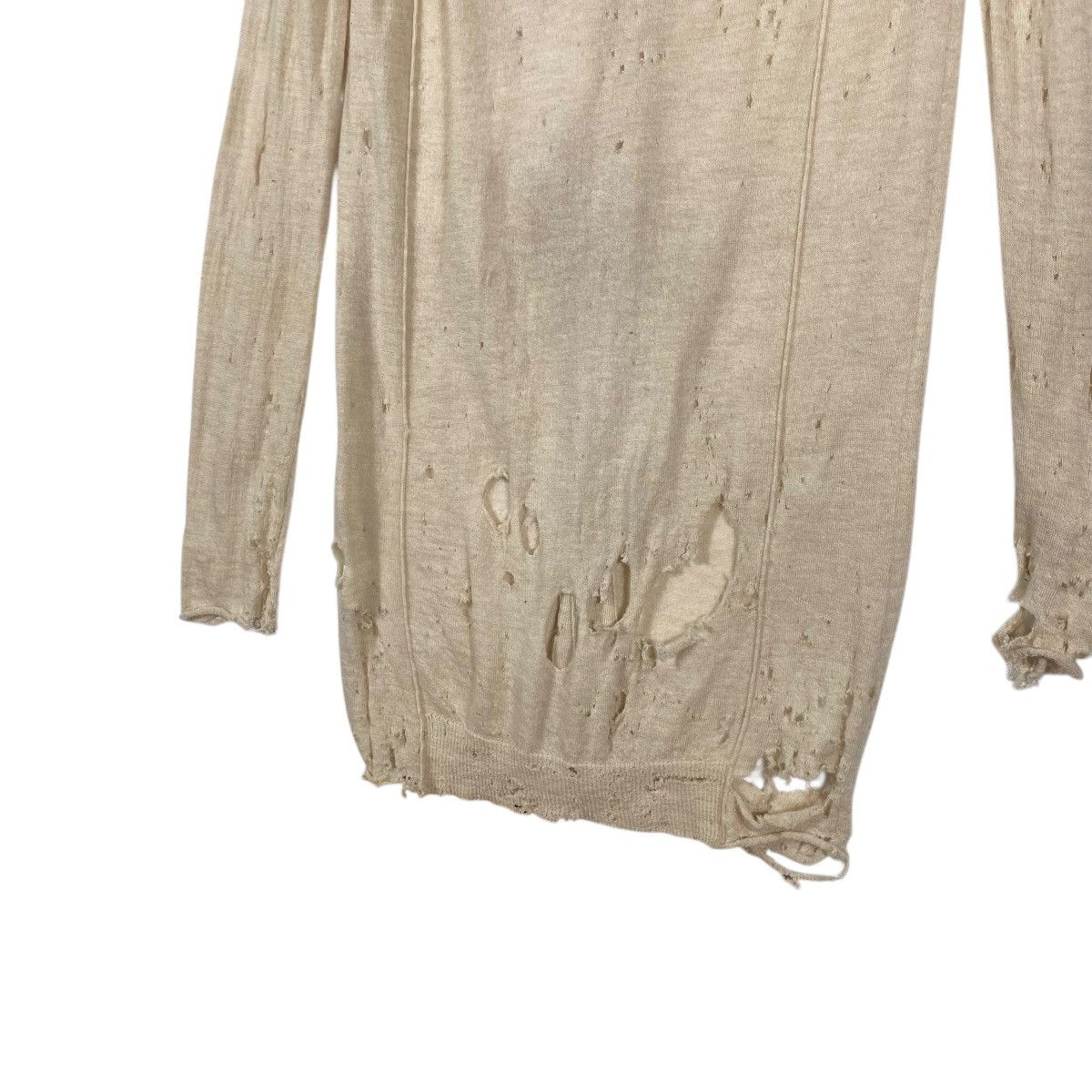 Y's Y's Yohji Yamamoto Destroyed Distressed Cardigan Size 2 Size XS / US 0-2 / IT 36-38 - 15 Thumbnail