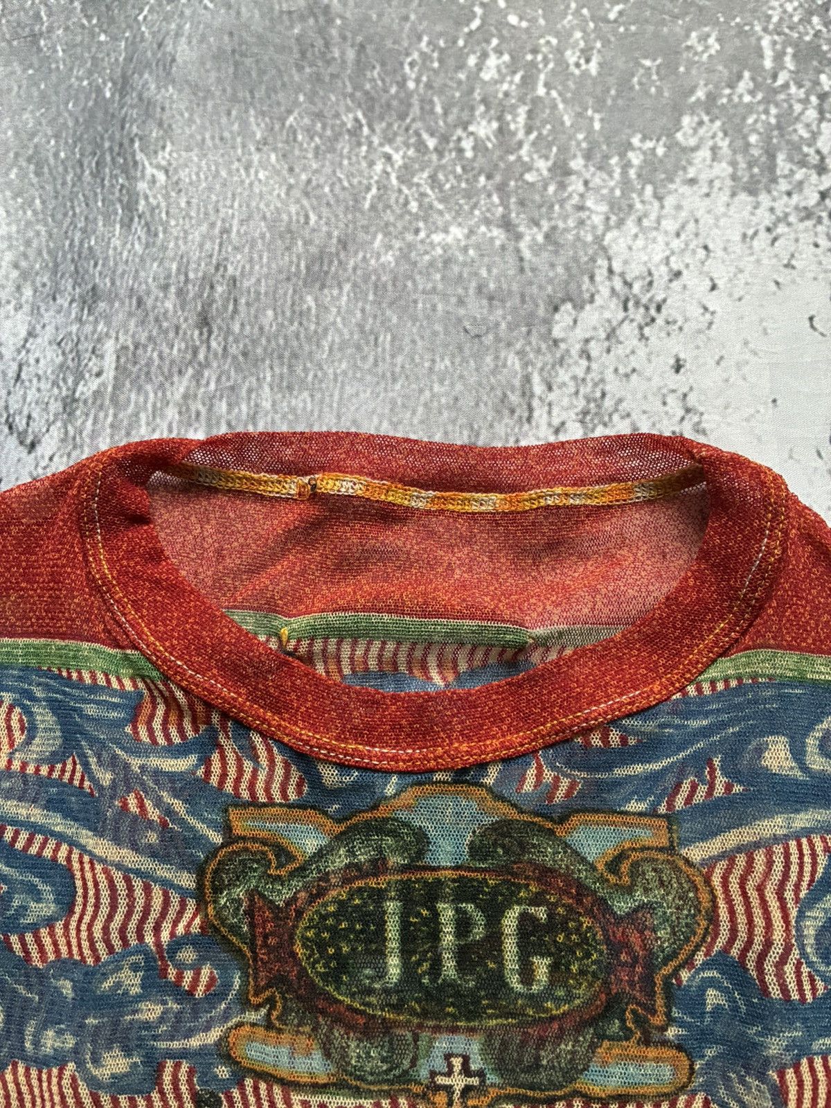 Jean Paul Gaultier SS1994 Cabaret Tattoo Top Size S / US 4 / IT 40 - 10 Thumbnail
