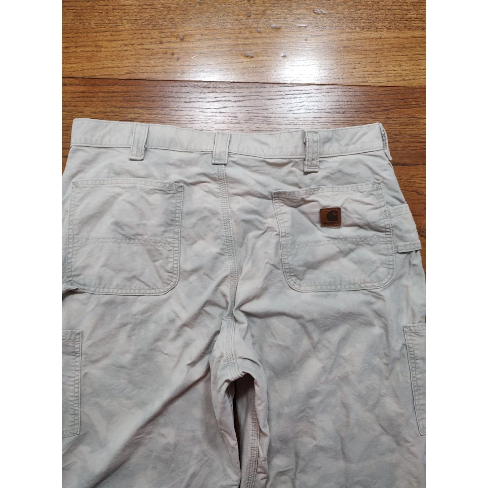 Carhartt VINTAGE Carhartt Pants Carpenter 5-Pocket Straight Leg Dungaree Brown Tie Dye Workwear Mens 38x34 Size US 38 / EU 54 - 3 Thumbnail