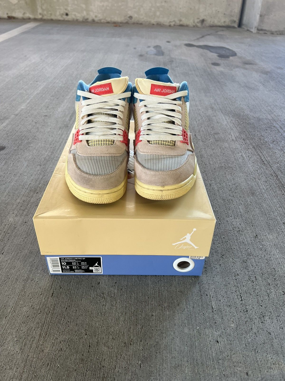 Jordan Brand jordan 4 retro union guava ice (basically new) Size US 10 / EU 43 - 9 Thumbnail