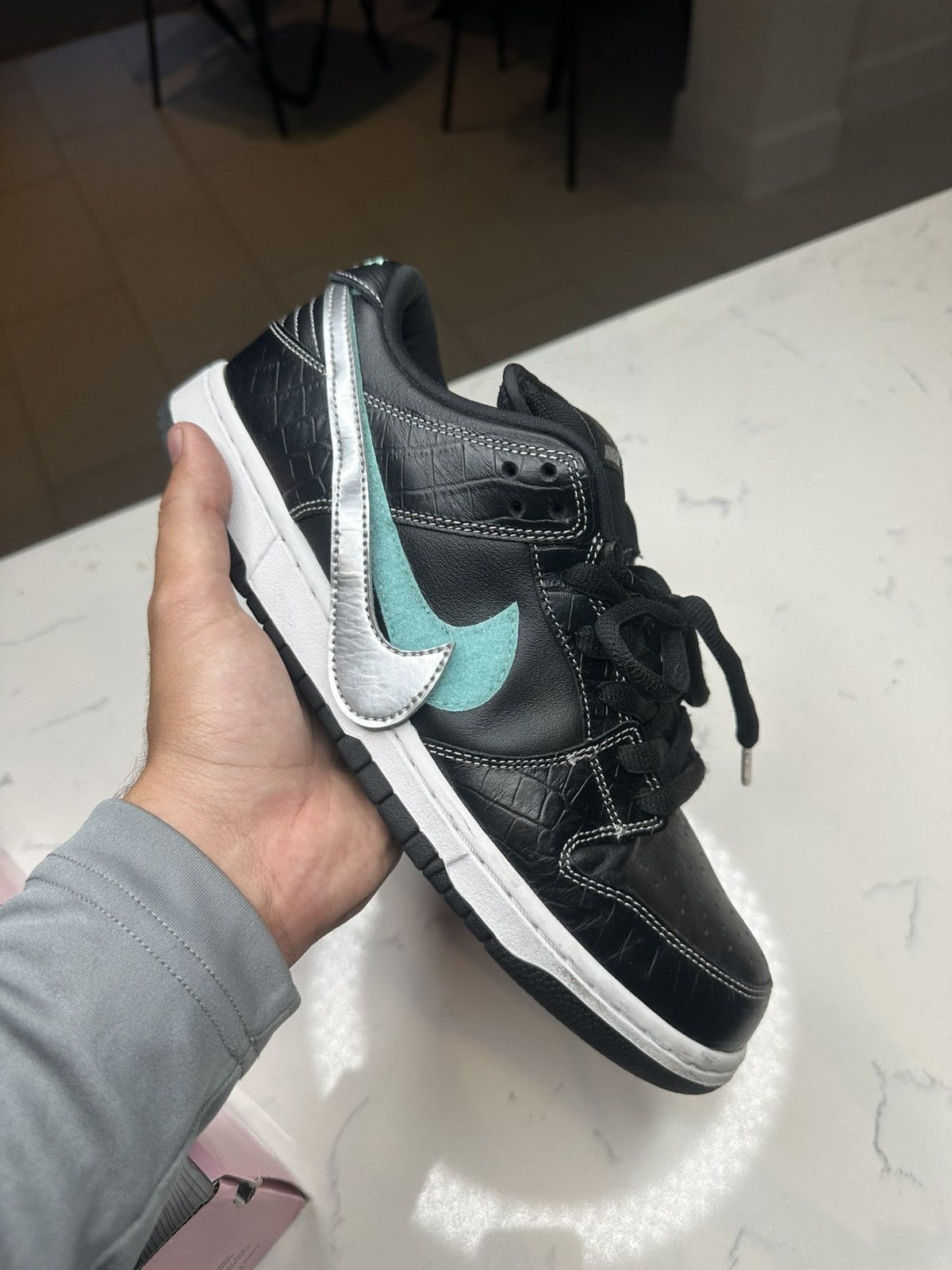 Diamond Supply Co. × Nike DIAMOND NIKE SB DUNK LOW Size US 10.5 / EU 43-44 - 7 Thumbnail