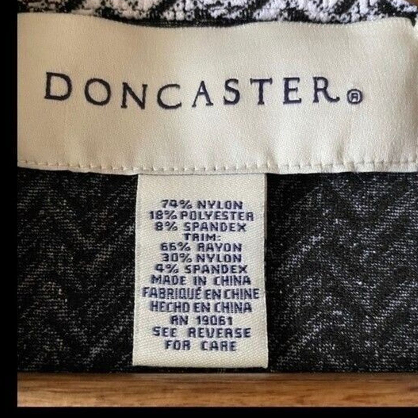 Unknown London Doncaster Tailored Blazer Jacket White and Navy Size 4 Size S / US 4 / IT 40 - 7 Thumbnail