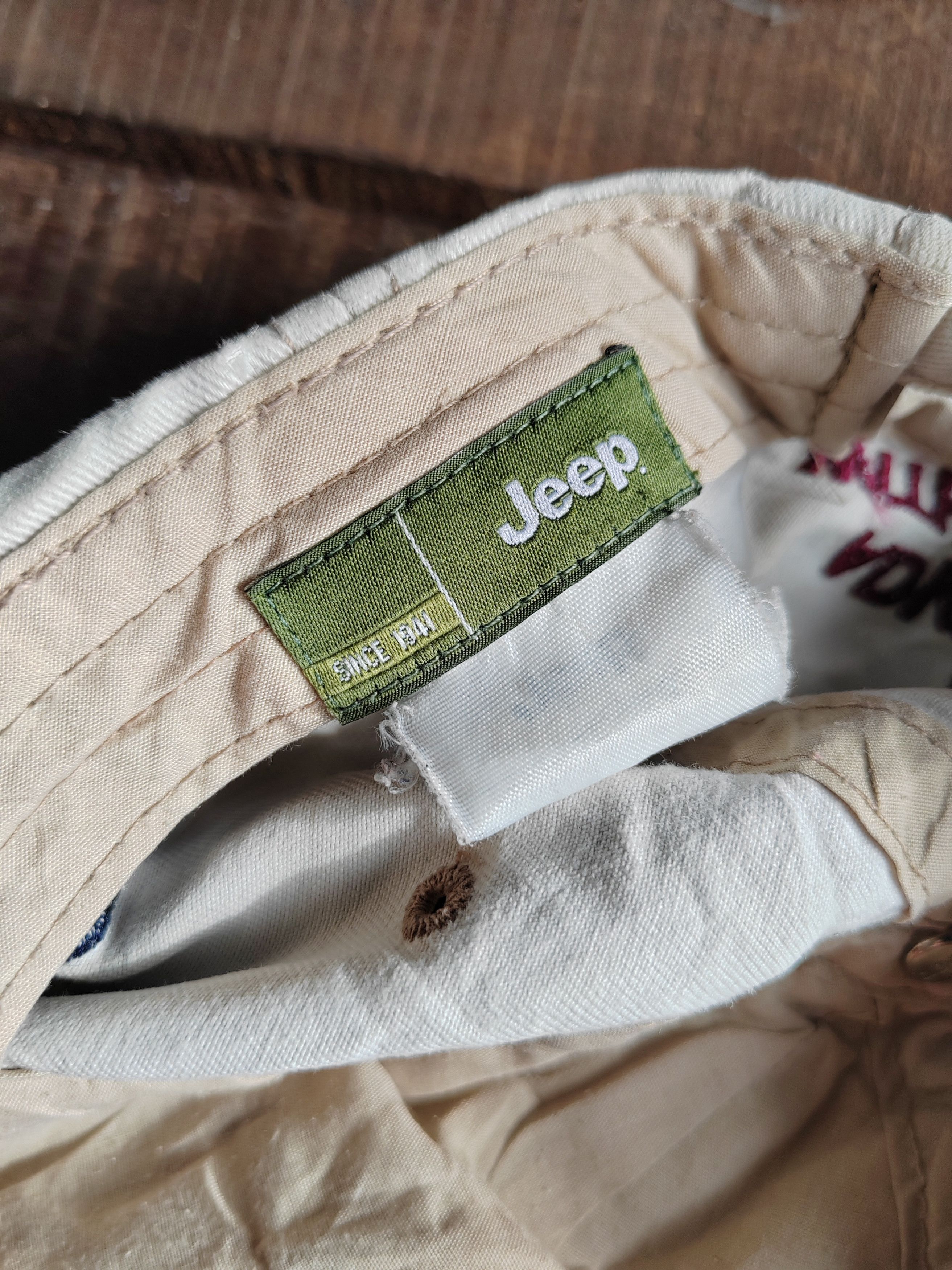 Jeep Vintage JEEP Distressed Style Cap Hat Size ONE SIZE - 6 Thumbnail