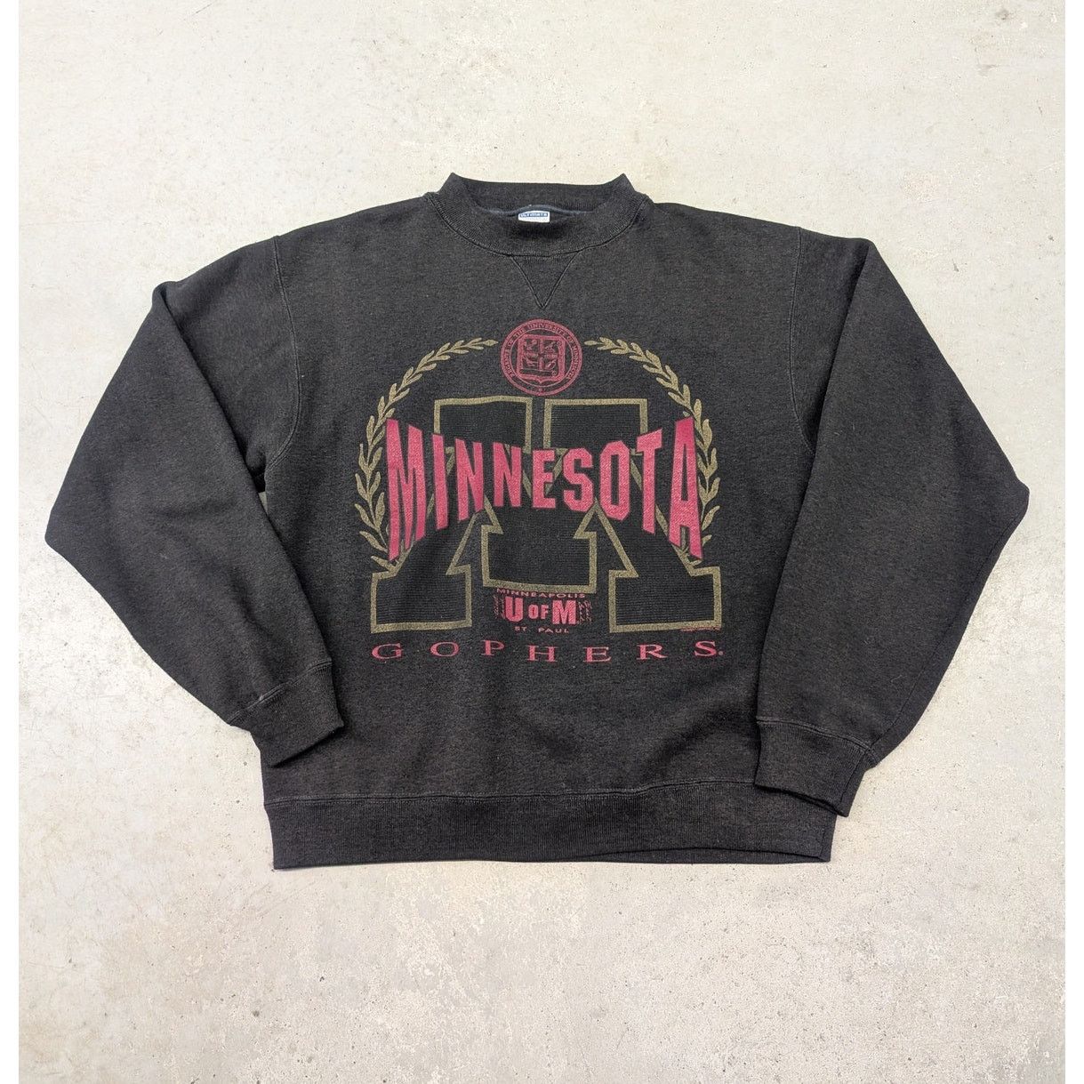 NCAA × Vintage Vintage University of Minnesota Gophers NCAA Black sweater Size US M / EU 48-50 / 2 - 1 Thumbnail