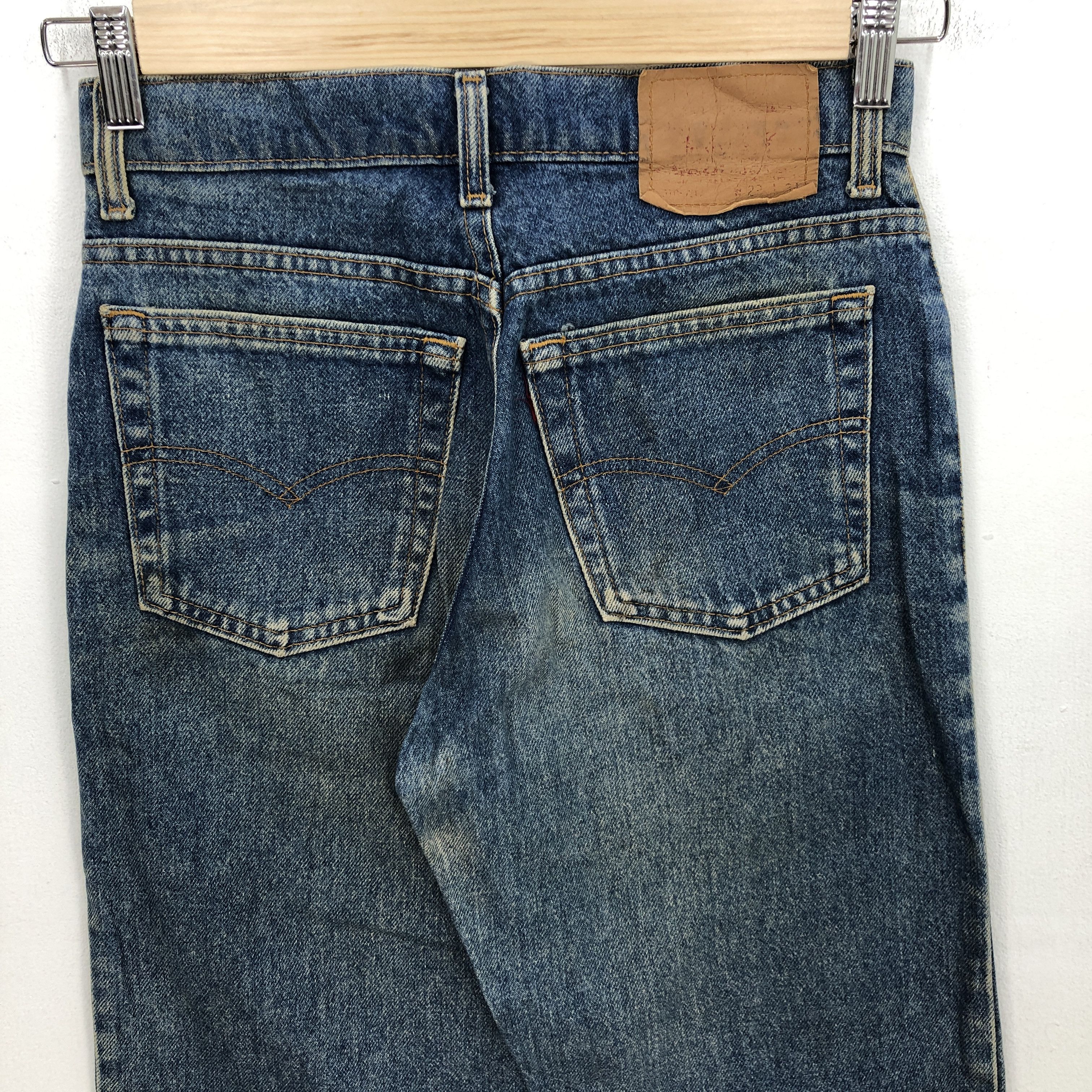 Levi's Vintage Levis 510 Stonewash Jeans Levi's Mud Faded Denim Size 28" / US 6 / IT 42 - 4 Thumbnail