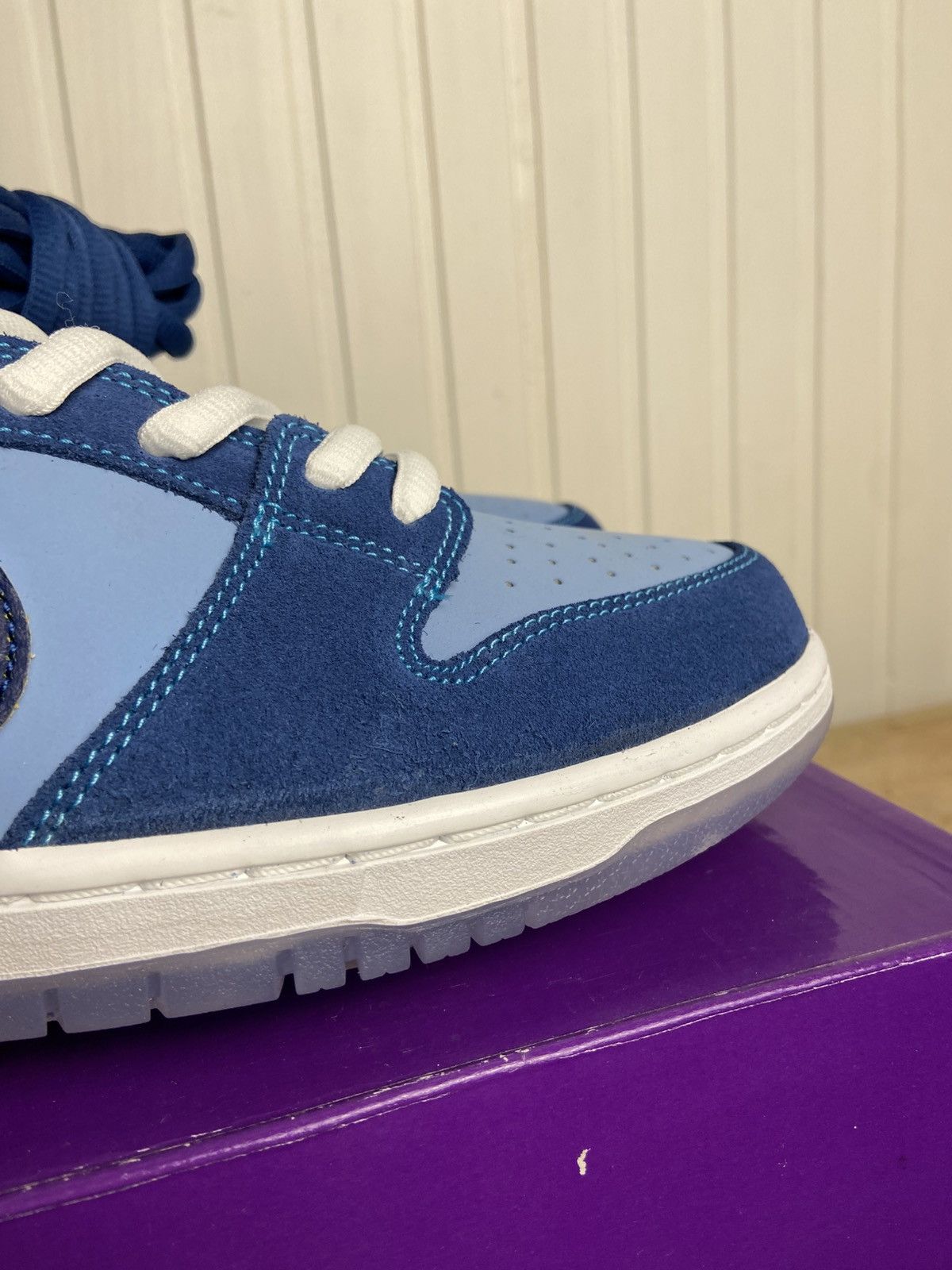 Nike New Nike SB Dunk Low Pro "Why So Sad?" Authentic Size 11,5US Size US 11.5 / EU 44-45 - 15 Thumbnail