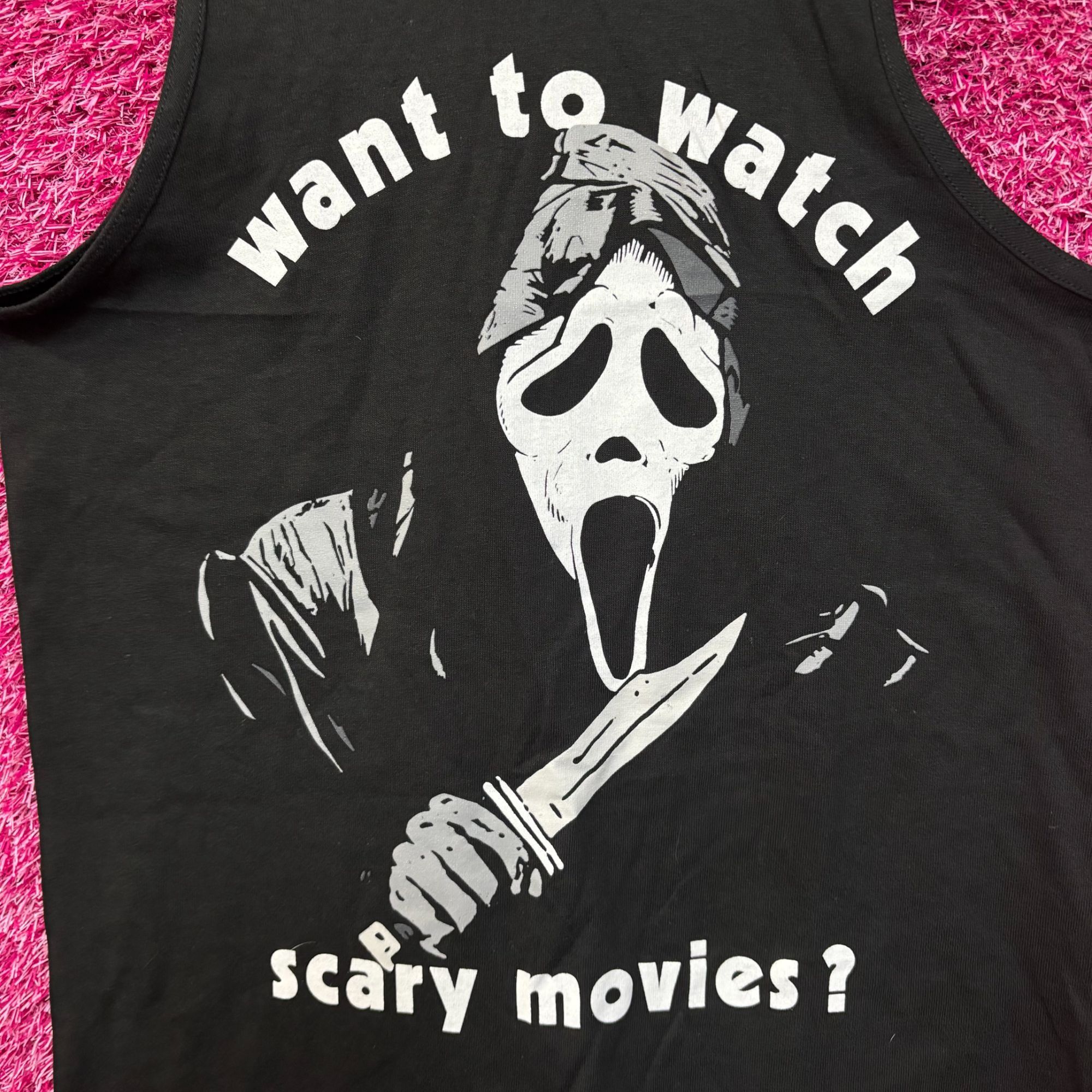 Other Scream Watch Movies Horror Graphic Design Tank Top Small Size US S / EU 44-46 / 1 - 2 Thumbnail