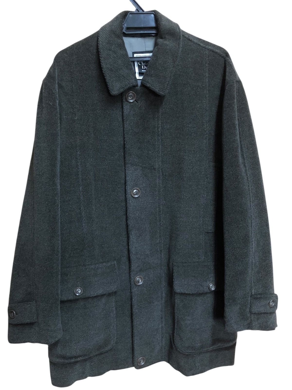 Christian Dior Monsieur Vintage Christian Dior Wool Coat Size US L / EU 52-54 / 3 - 1 Thumbnail