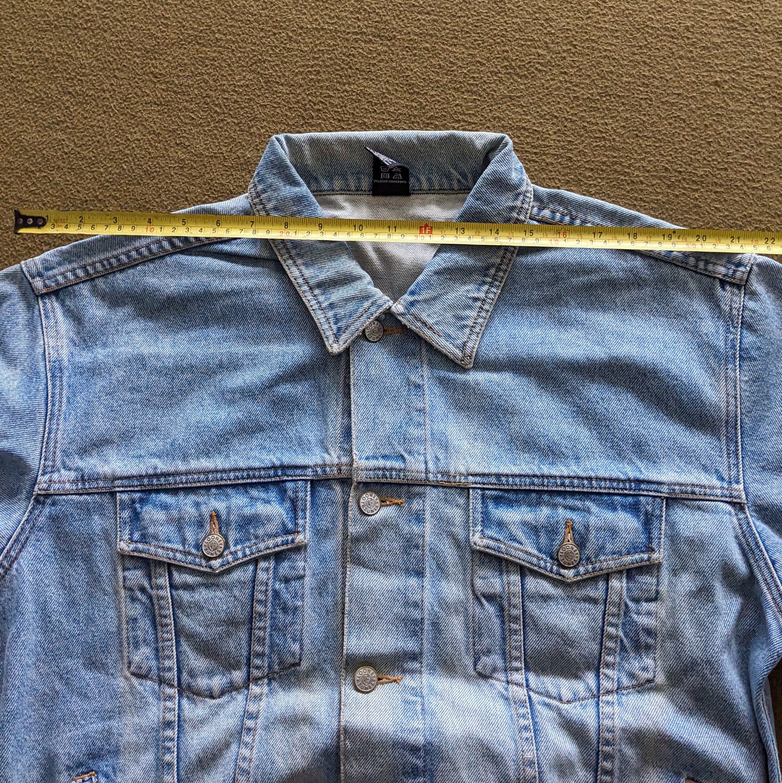 Vintage Vintage WARNER BROS American Company Denim Jacket Size US M / EU 48-50 / 2 - 8 Thumbnail