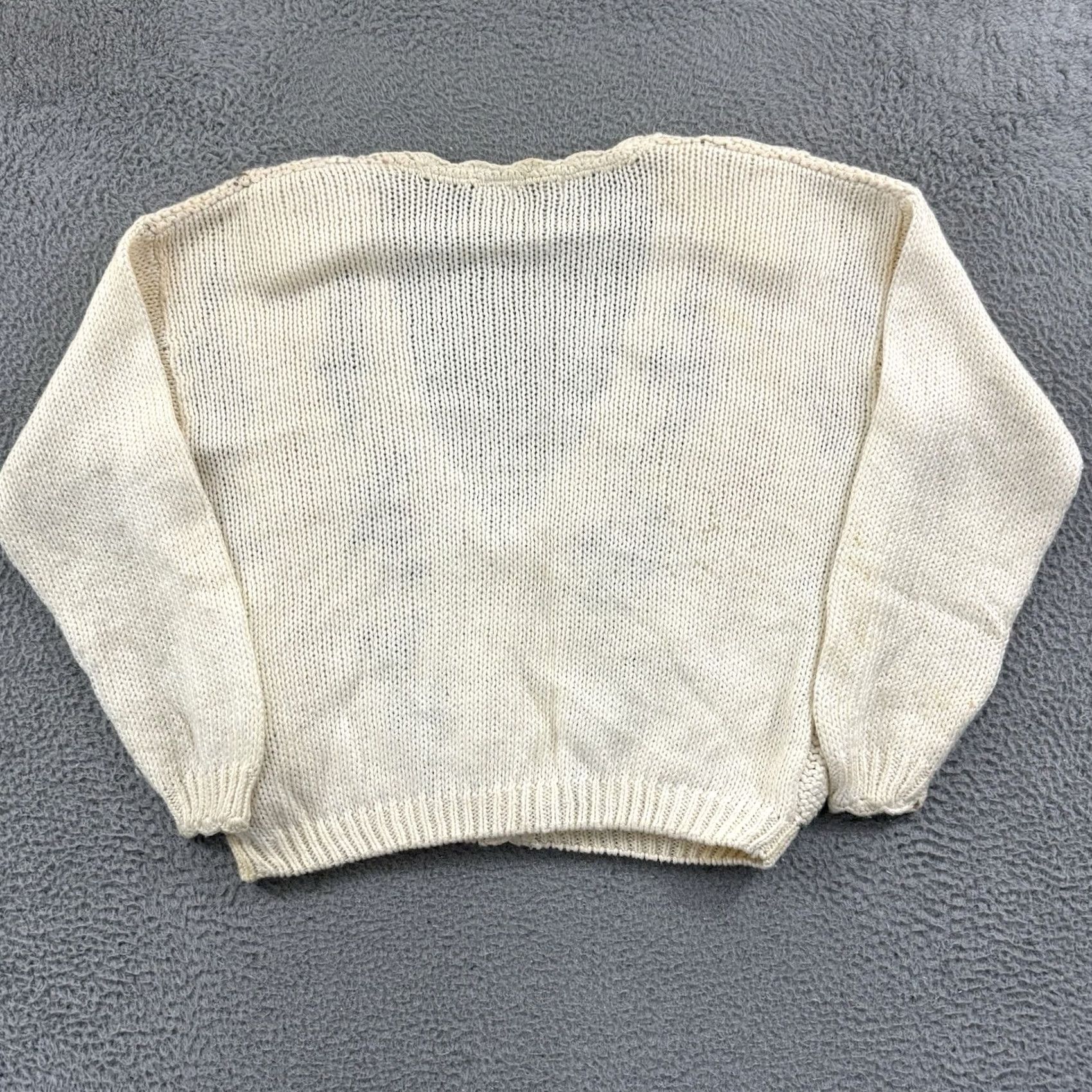 Vintage VINTAGE Maggie Lawrence Cardigan Womens Large Knit Sweater 90s Retro Preppy Size L / US 10 / IT 46 - 7 Thumbnail
