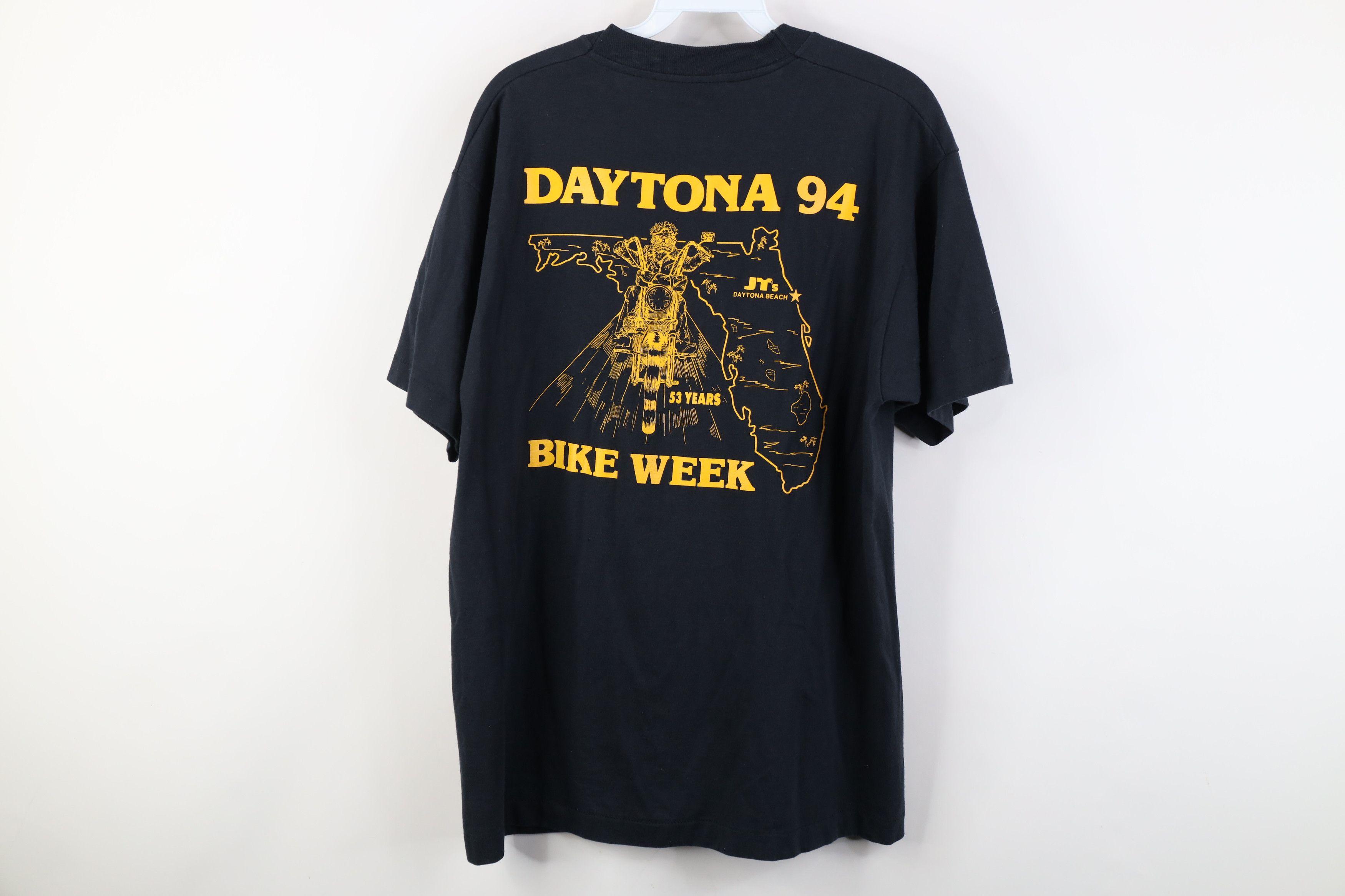 Vintage Vintage 90s Daytona Bike Week Motorcycle Eagle T-Shirt USA Size US L / EU 52-54 / 3 - 12 Thumbnail