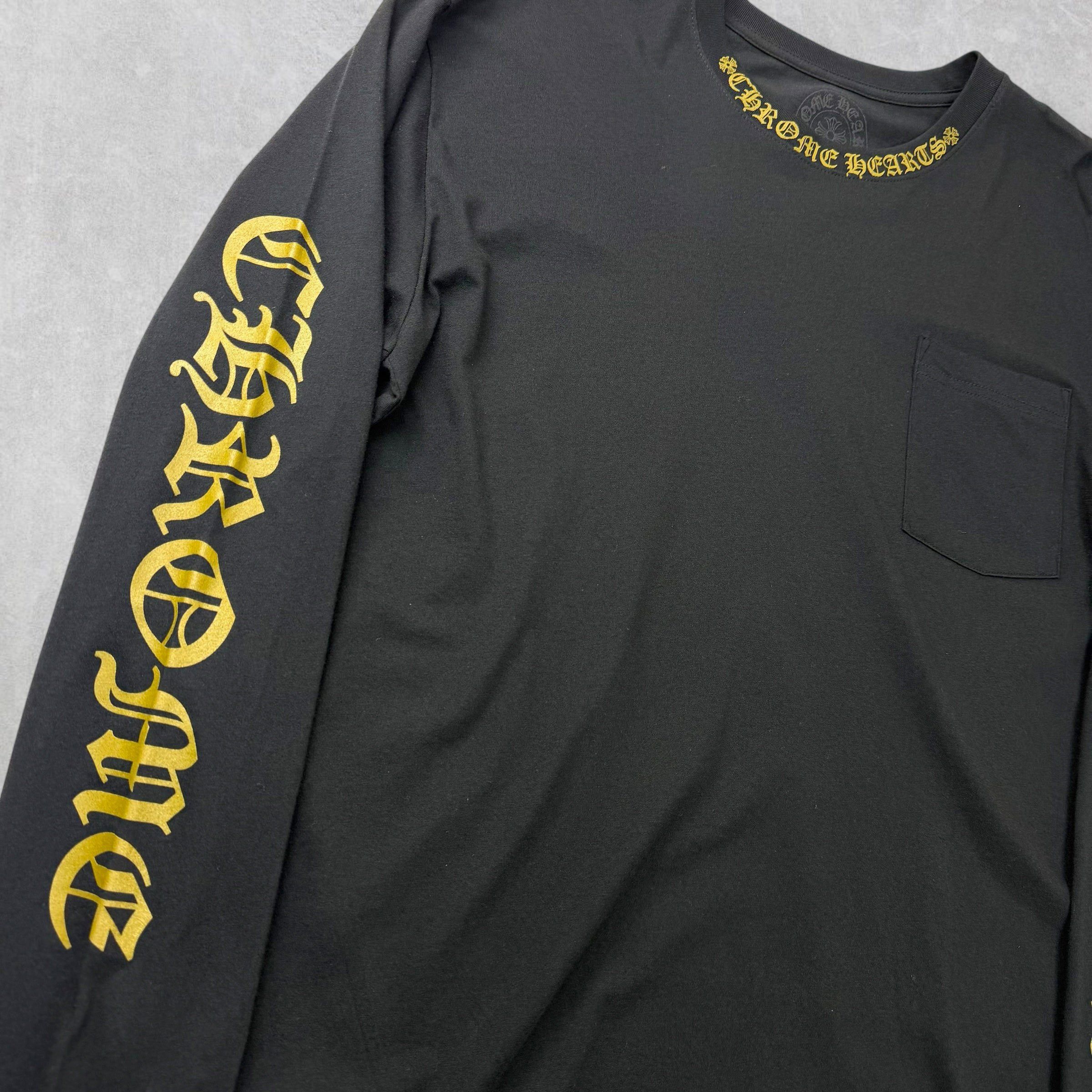 Chrome Hearts Chrome Hearts Olive Neck Logo L/S XL Size US XL / EU 56 / 4 - 4 Thumbnail