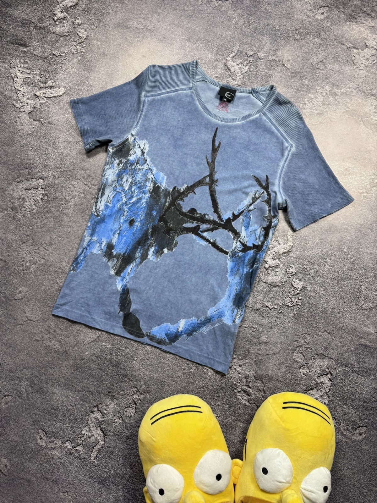 Just Cavalli Just Cavalli Graphic Print T-Shirt — Premium Condition Size US M / EU 48-50 / 2 - 1 Thumbnail
