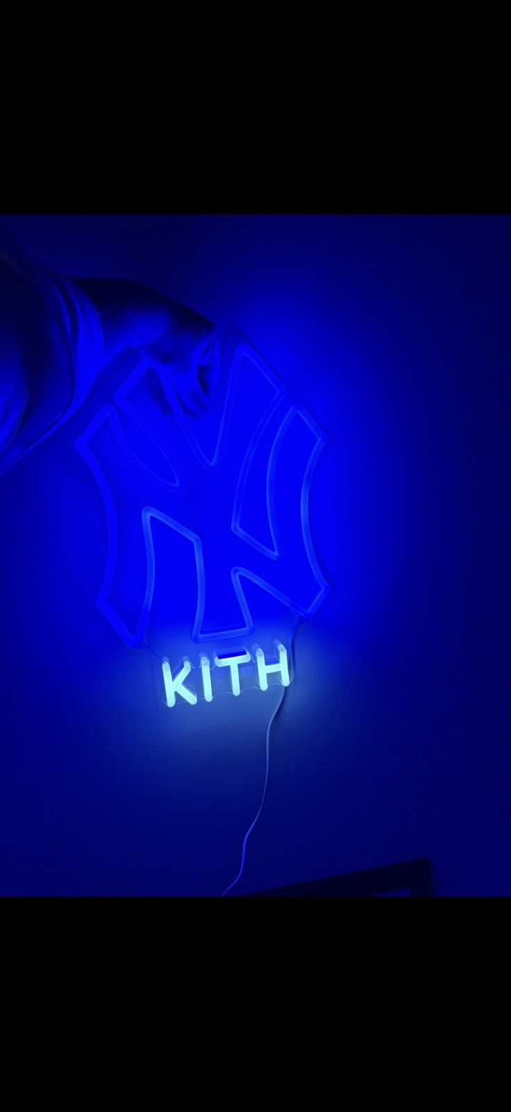Kith X Yellowpop “New York Yankees LED Neon Sign”