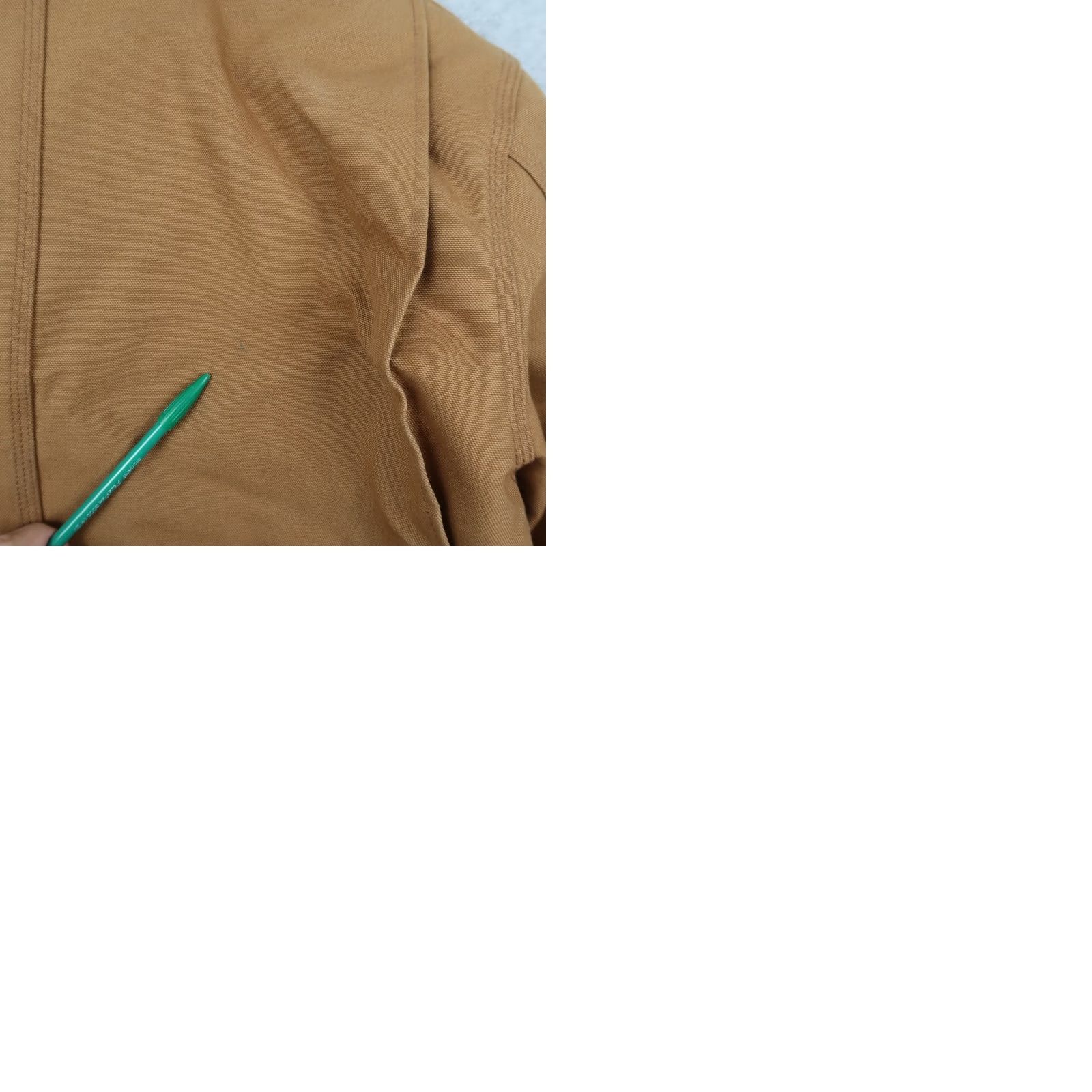 Carhartt Carhartt Jacket Mens M Reg Brown Canvas C003-BRN Coat Work Logo Quilted Lined Zip C003-BRN 90s Work USA Outdoor Modern Regular Fit Size US M / EU 48-50 / 2 - 10 Thumbnail