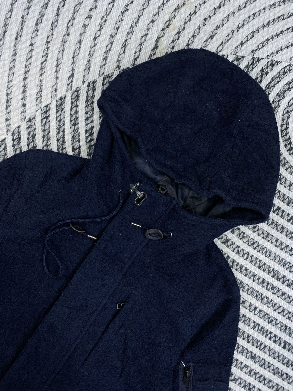 NANO universe NANO Universe Japan Multipocket Wool Hoodie Jacket Size US S / EU 44-46 / 1 - 8 Thumbnail